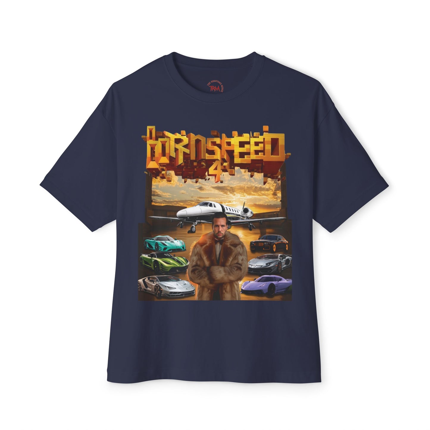 Graphic T-shirt, Tristan T - Born 4 Speed - 100% Cotton - Limited Edition