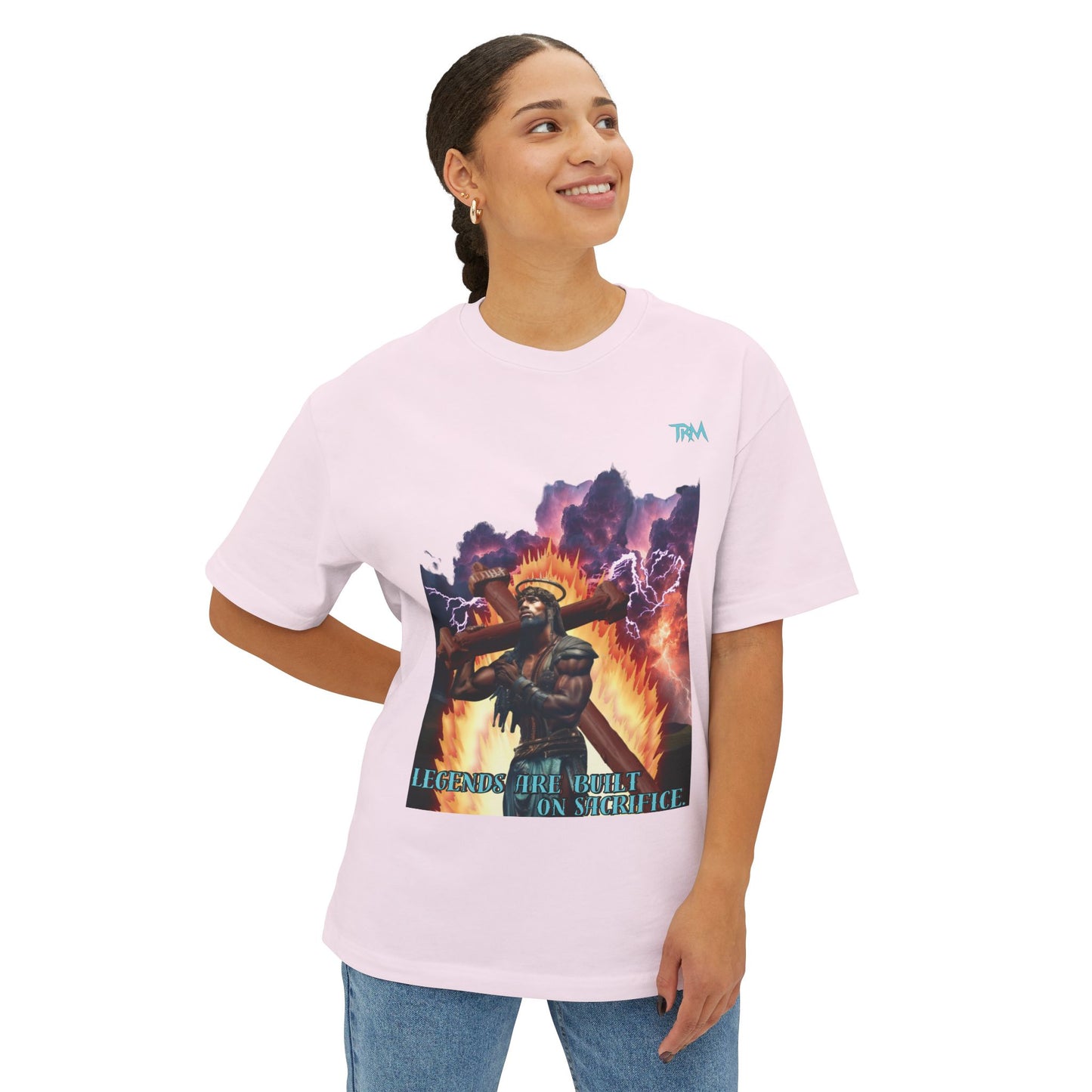 Anime-Inspired Unisex Oversized Boxy Tee - Perfect Gift for Fans, Streetwear, Casual Days