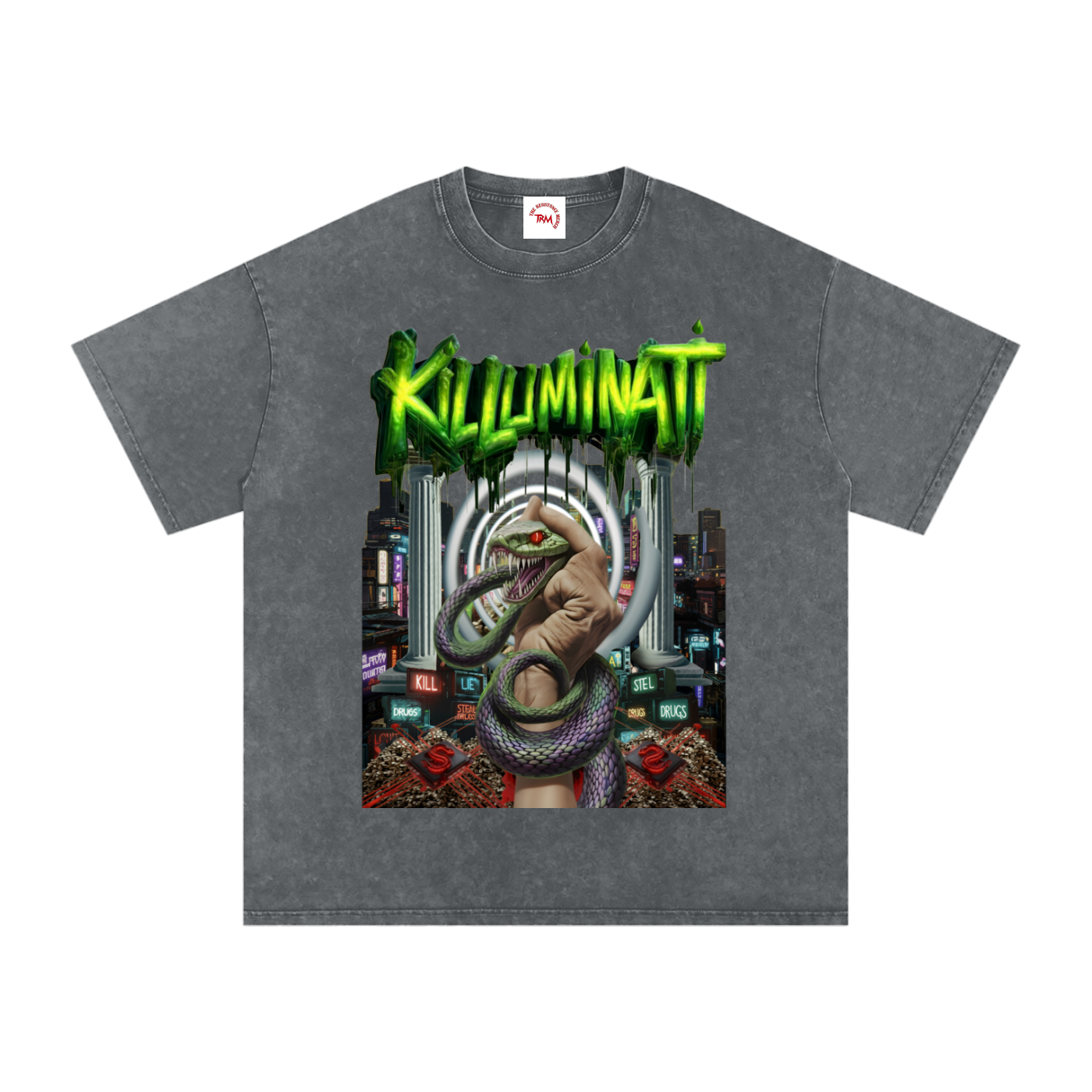 KILLUMINATI – GRAPHIC Oversized Cotton T-Shirt