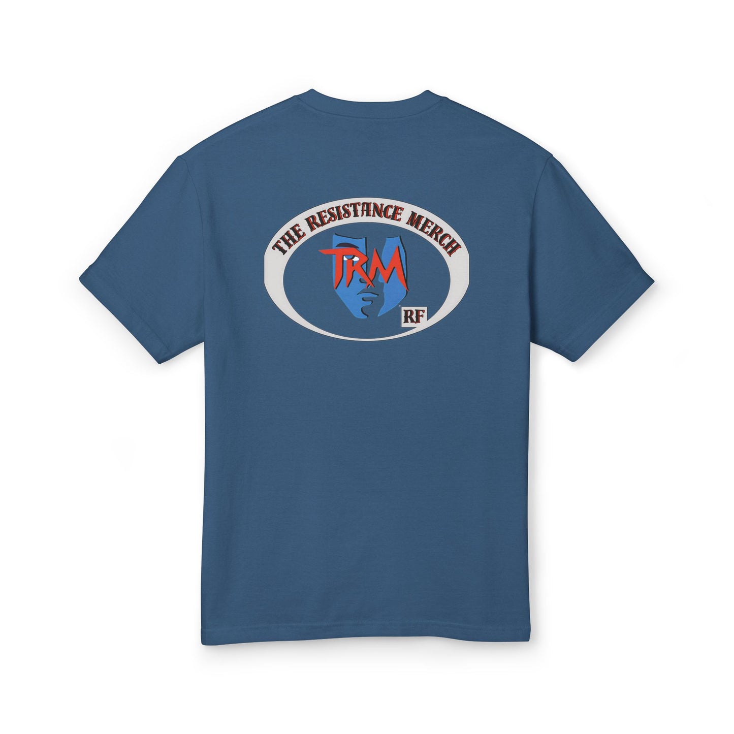 Unisex Heavyweight Cotton Tee - The Resistance Merch, Retro Graphic Tee, Casual Wear, Gift for Activists, Everyday Comfort