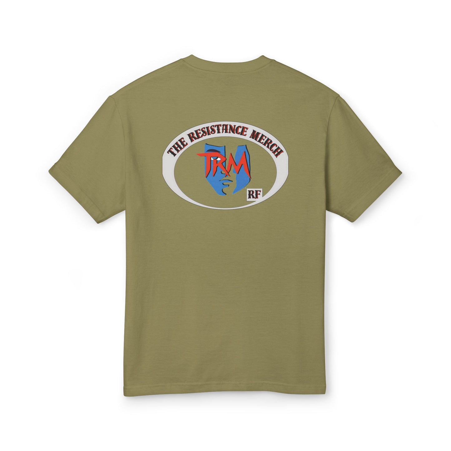 Unisex Heavyweight Cotton Tee - The Resistance Merch, Retro Graphic Tee, Casual Wear, Gift for Activists, Everyday Comfort