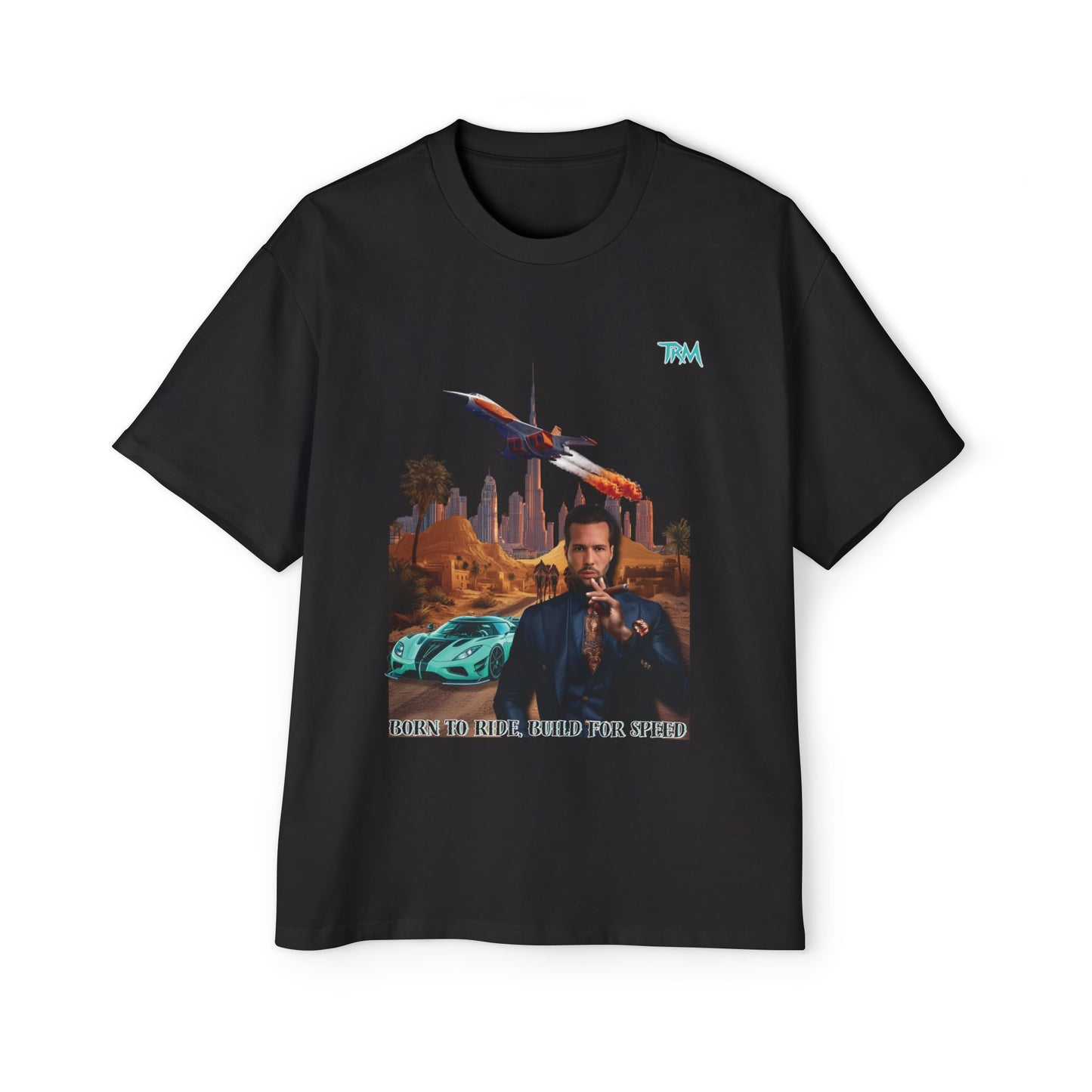 T-Shirt - Tristan Tate - Born to Ride Build for Speed