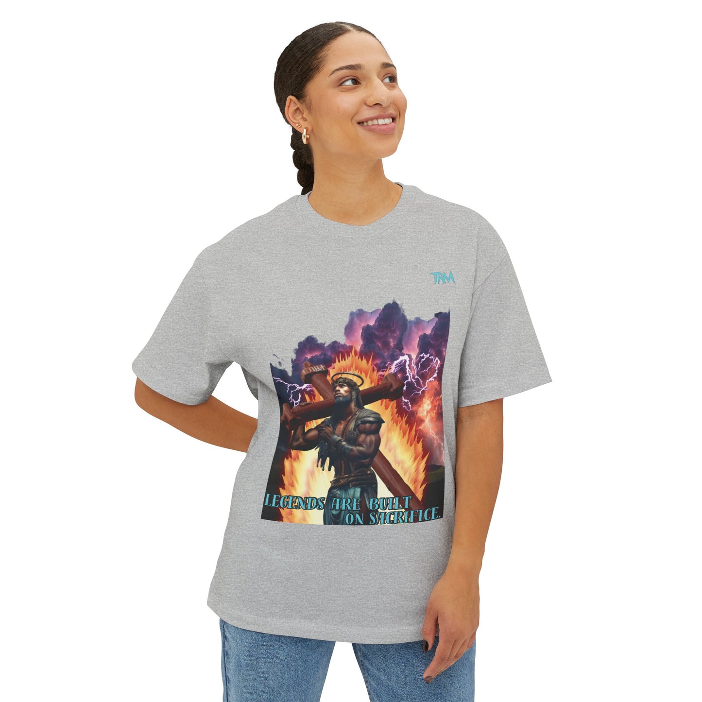 Anime-Inspired Unisex Oversized Boxy Tee - Perfect Gift for Fans, Streetwear, Casual Days