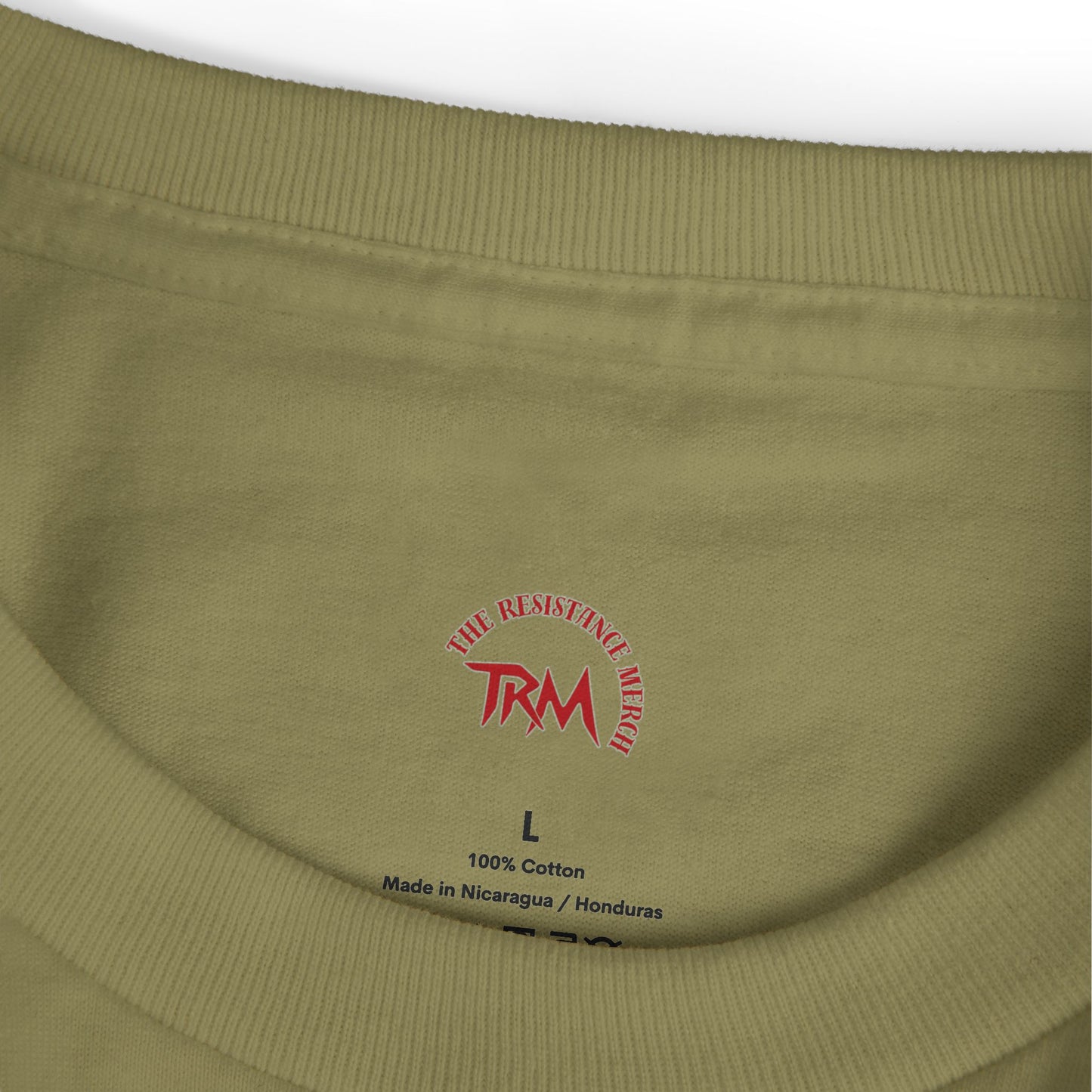 Unisex Heavyweight Cotton Tee - The Resistance Merch, Retro Graphic Tee, Casual Wear, Gift for Activists, Everyday Comfort