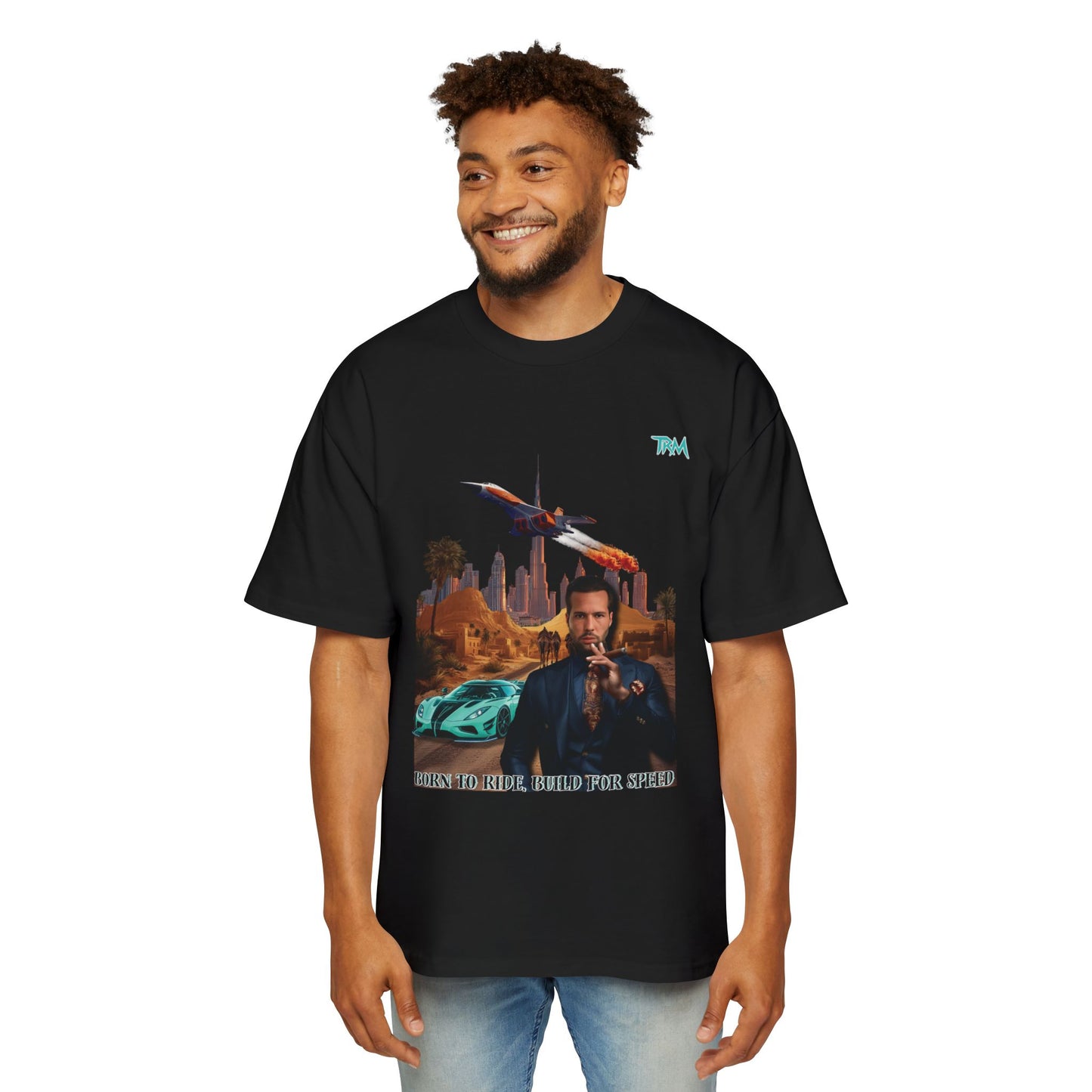 T-Shirt - Tristan Tate - Born to Ride Build for Speed