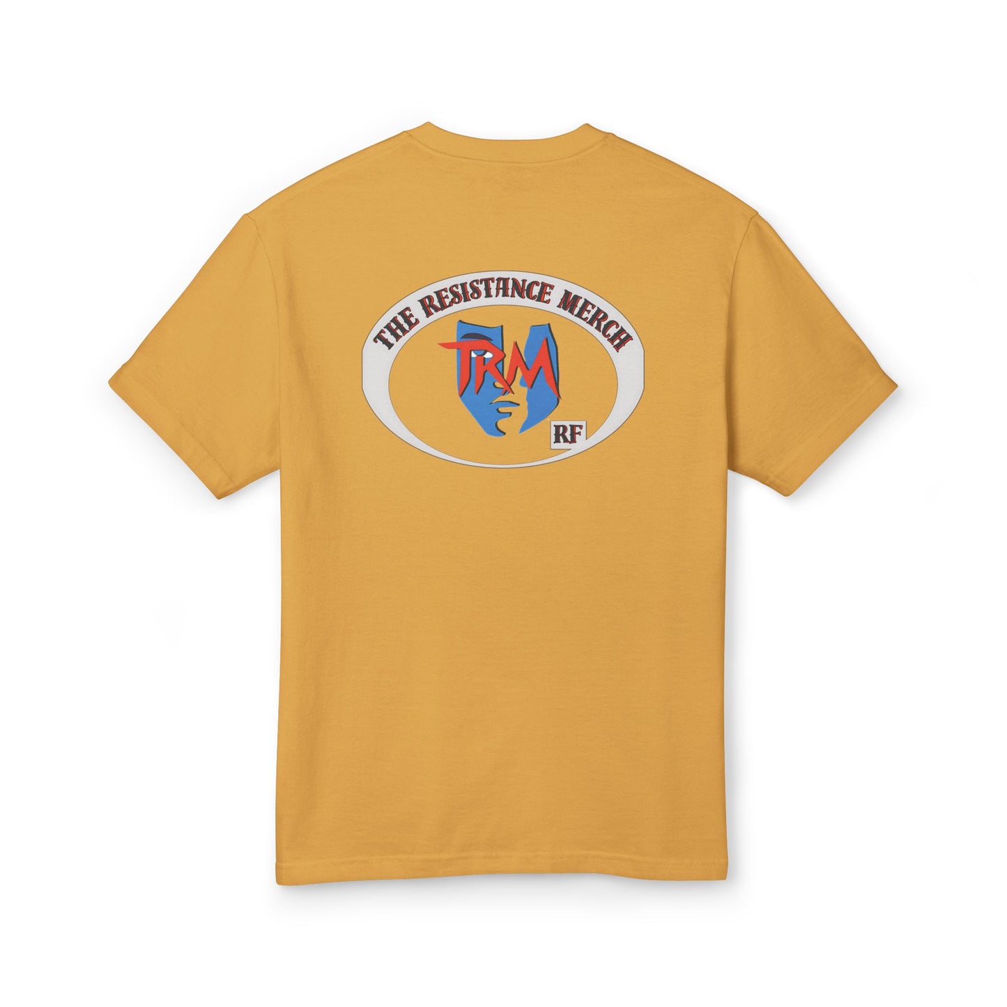 Unisex Heavyweight Cotton Tee - The Resistance Merch, Retro Graphic Tee, Casual Wear, Gift for Activists, Everyday Comfort