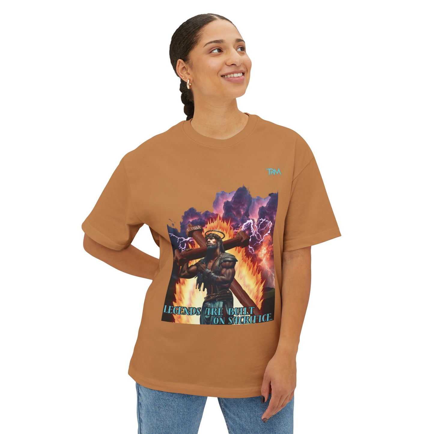 Anime-Inspired Unisex Oversized Boxy Tee - Perfect Gift for Fans, Streetwear, Casual Days