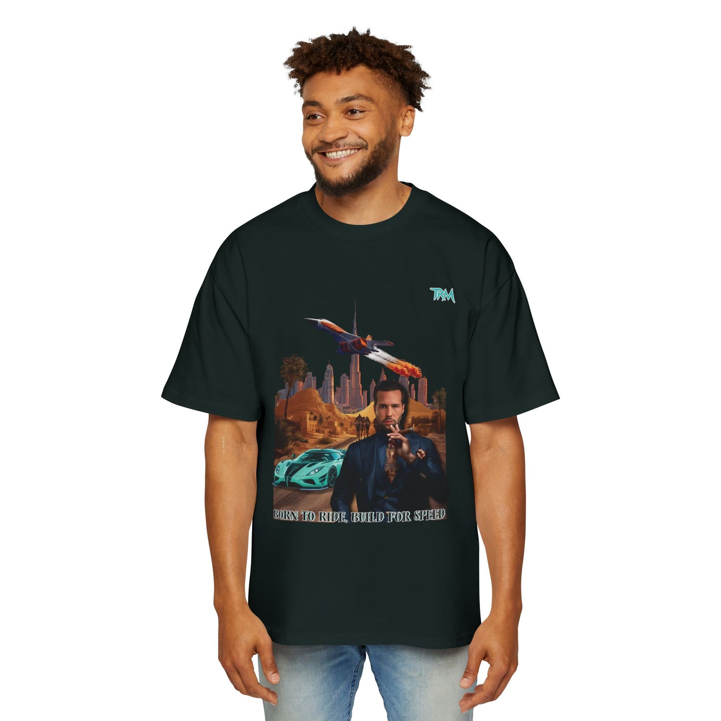 T-Shirt - Tristan Tate - Born to Ride Build for Speed