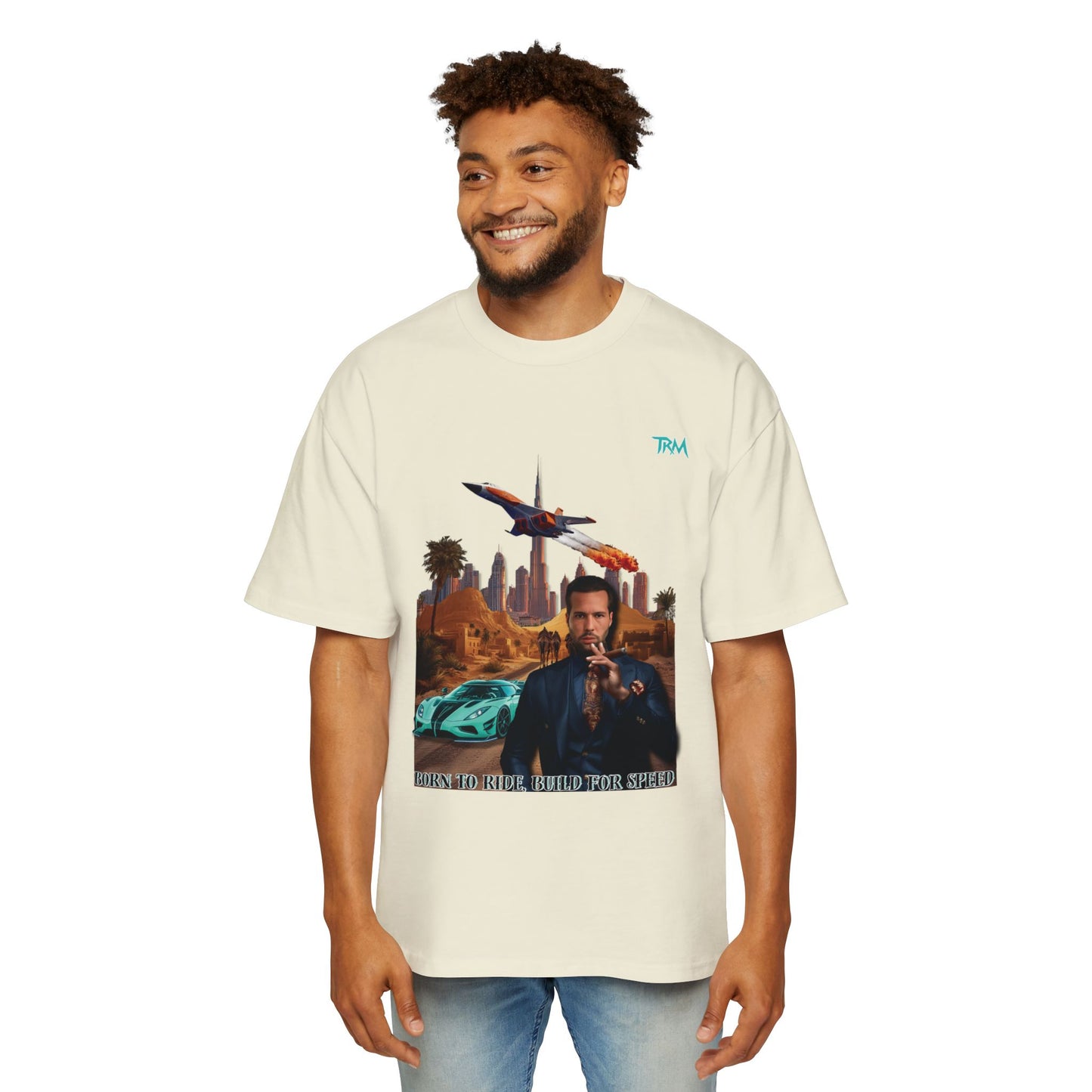 T-Shirt - Tristan Tate - Born to Ride Build for Speed