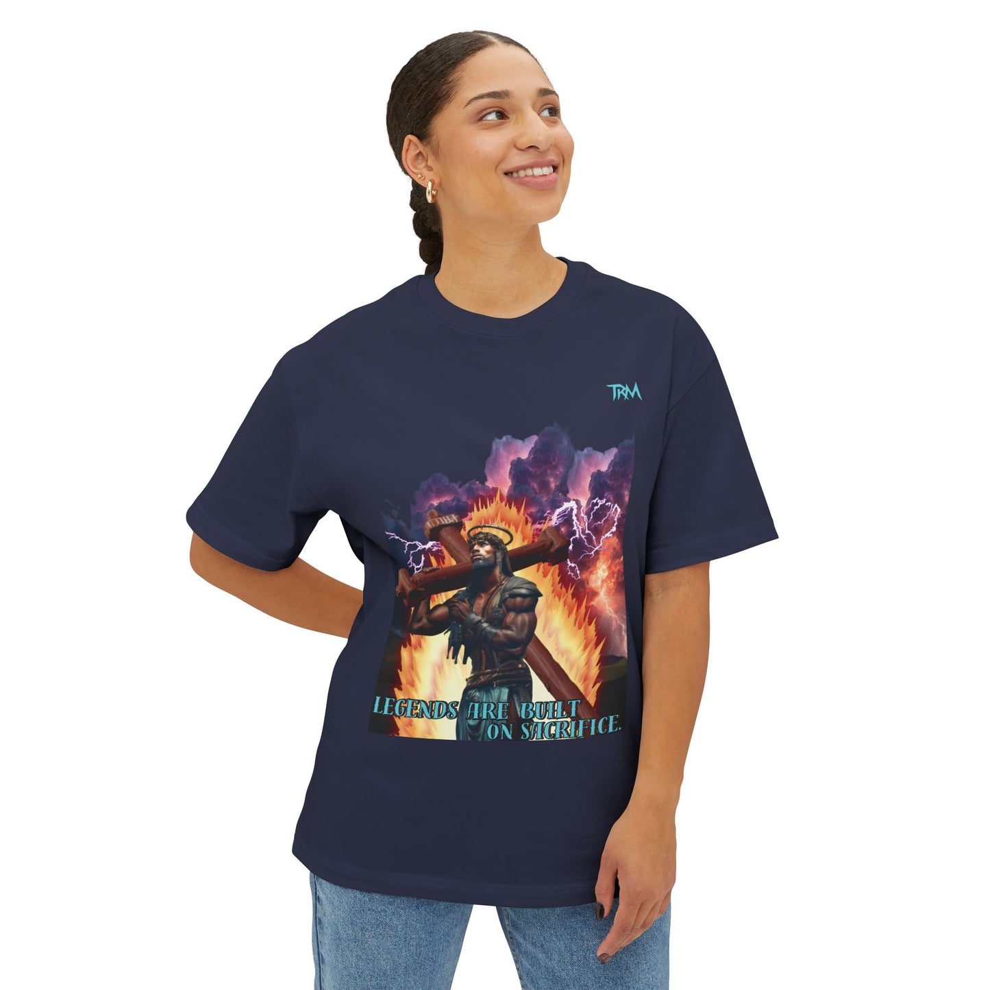 Anime-Inspired Unisex Oversized Boxy Tee - Perfect Gift for Fans, Streetwear, Casual Days