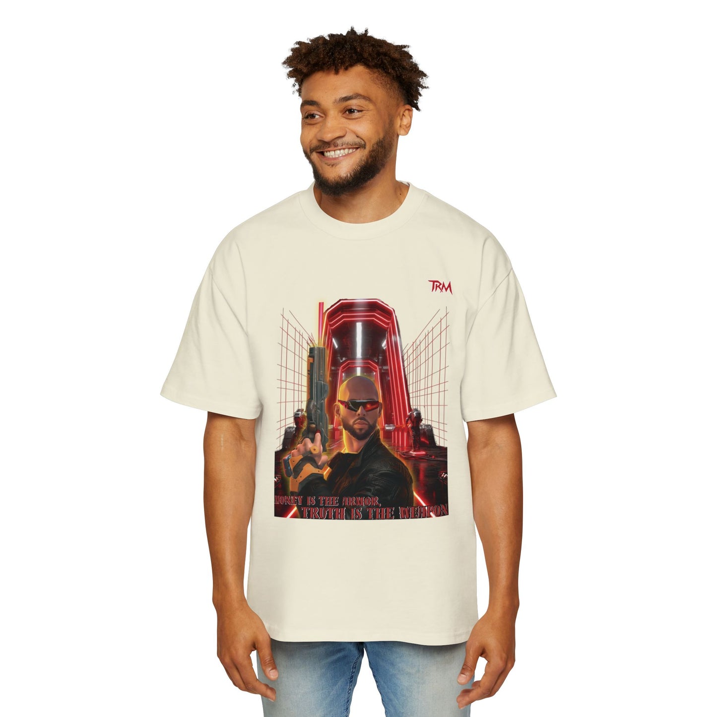 T-Shirt - Andrew Tate- Money is the armor, Truth is the weapon
