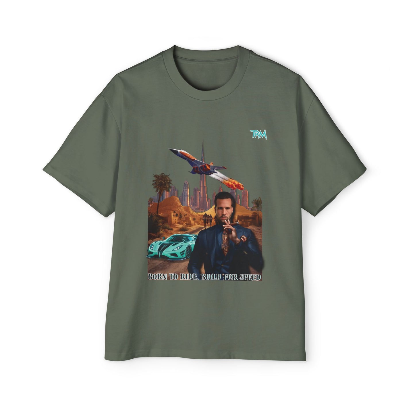 T-Shirt - Tristan Tate - Born to Ride Build for Speed
