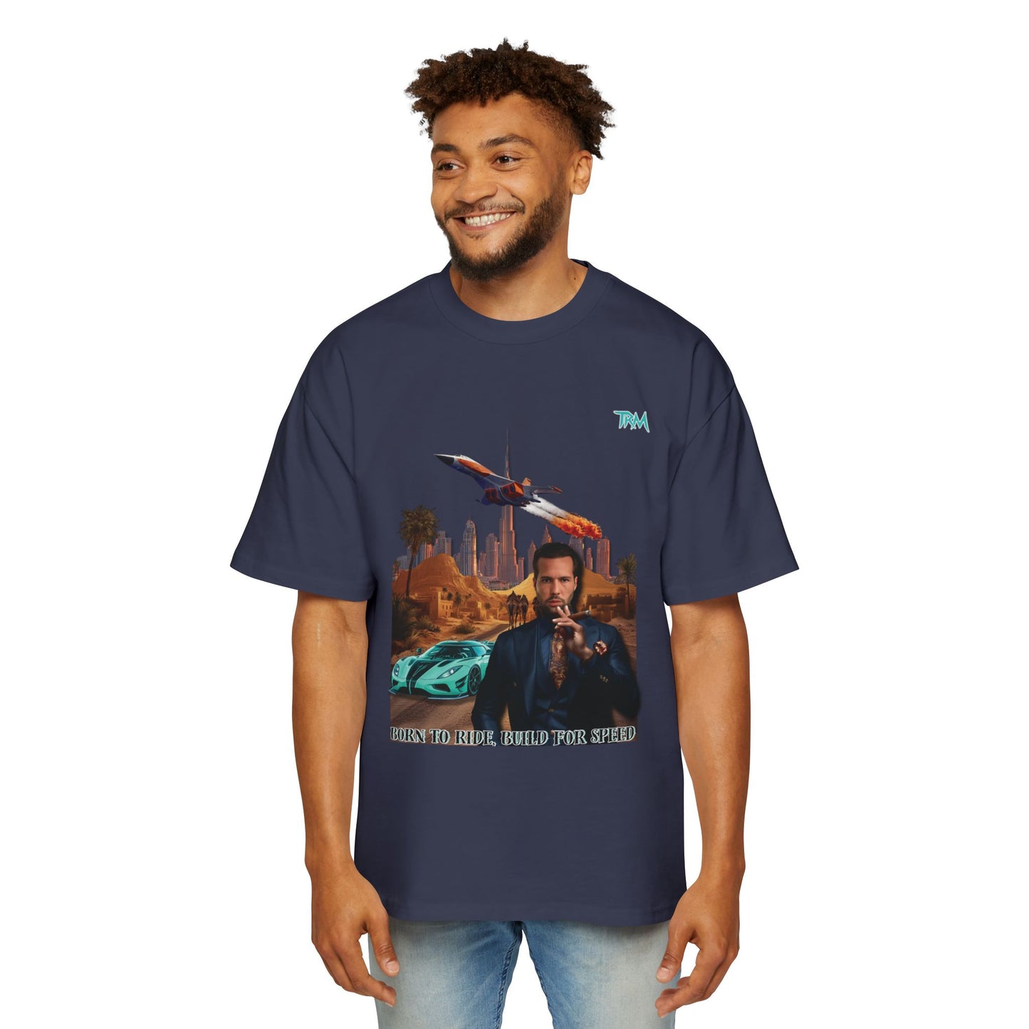 T-Shirt - Tristan Tate - Born to Ride Build for Speed