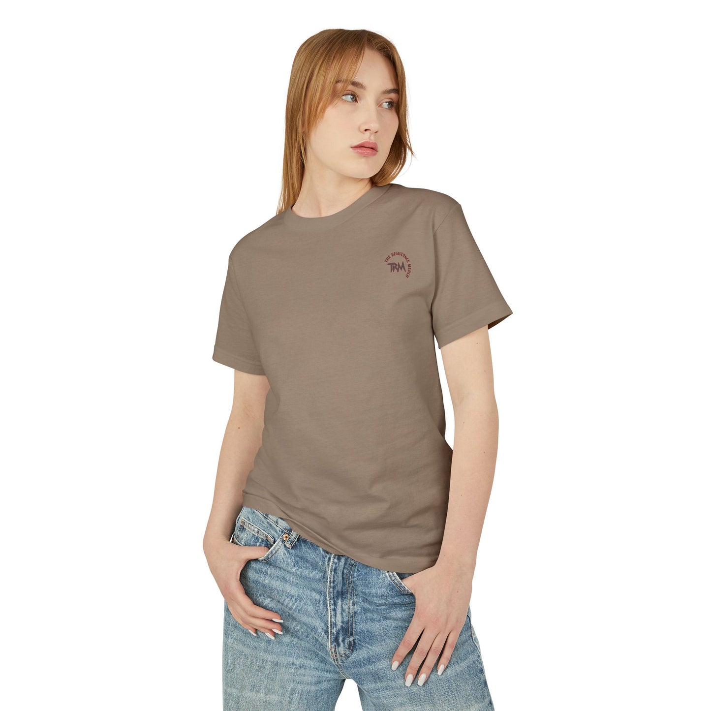 Unisex Heavyweight Cotton Tee - The Resistance Merch, Retro Graphic Tee, Casual Wear, Gift for Activists, Everyday Comfort