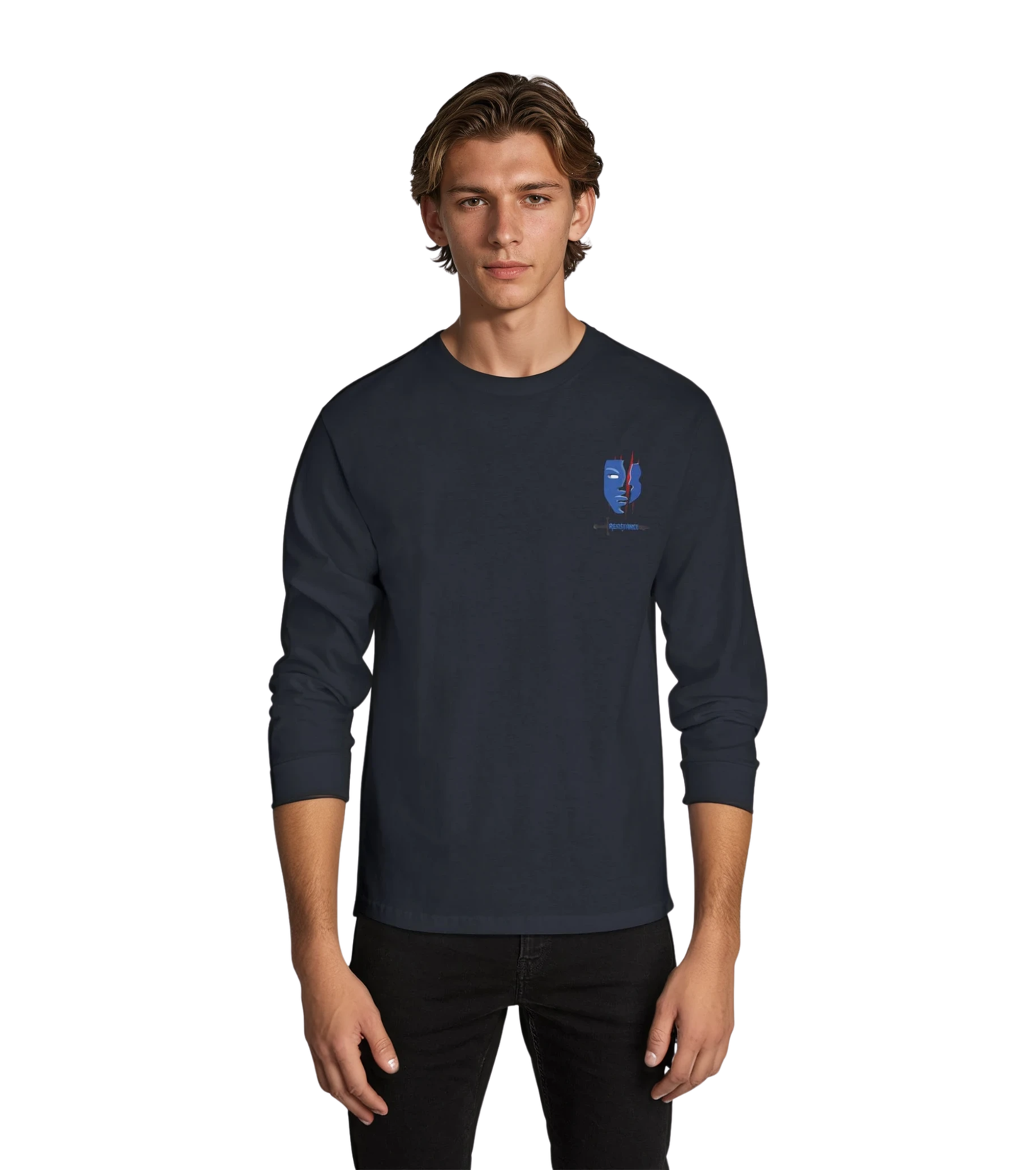 Unisex Resistance Logo - Long Sleeve Shirt