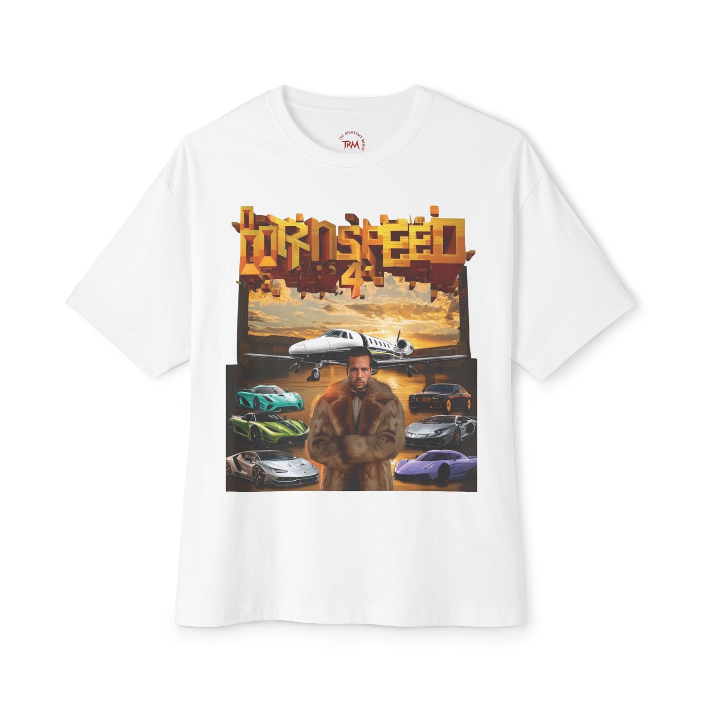 Graphic T-shirt, Tristan T - Born 4 Speed - 100% Cotton - Limited Edition