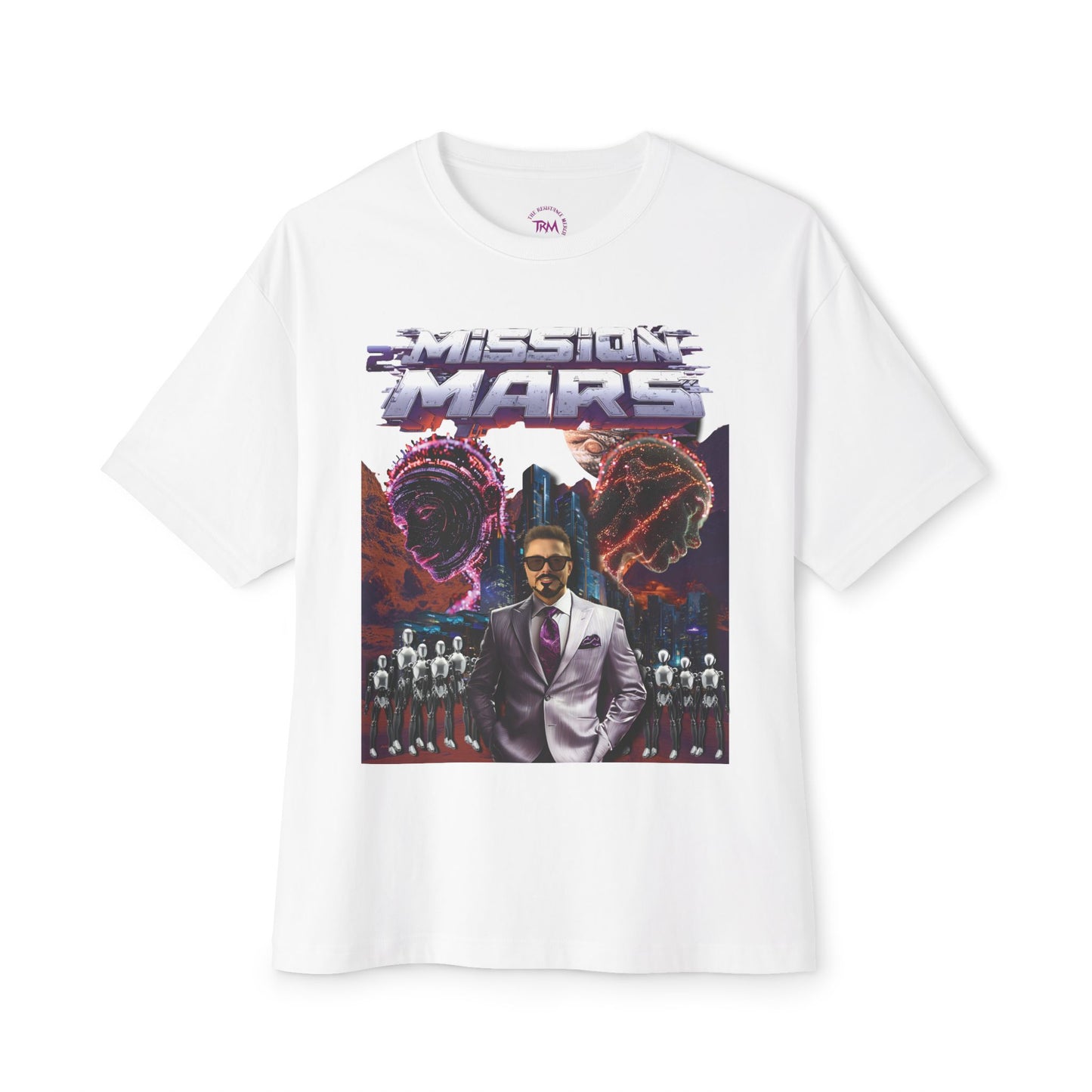 Graphic T-shirt - Mission to Mars - E Musk – The Resistance | 100% Cotton - Limited Edition