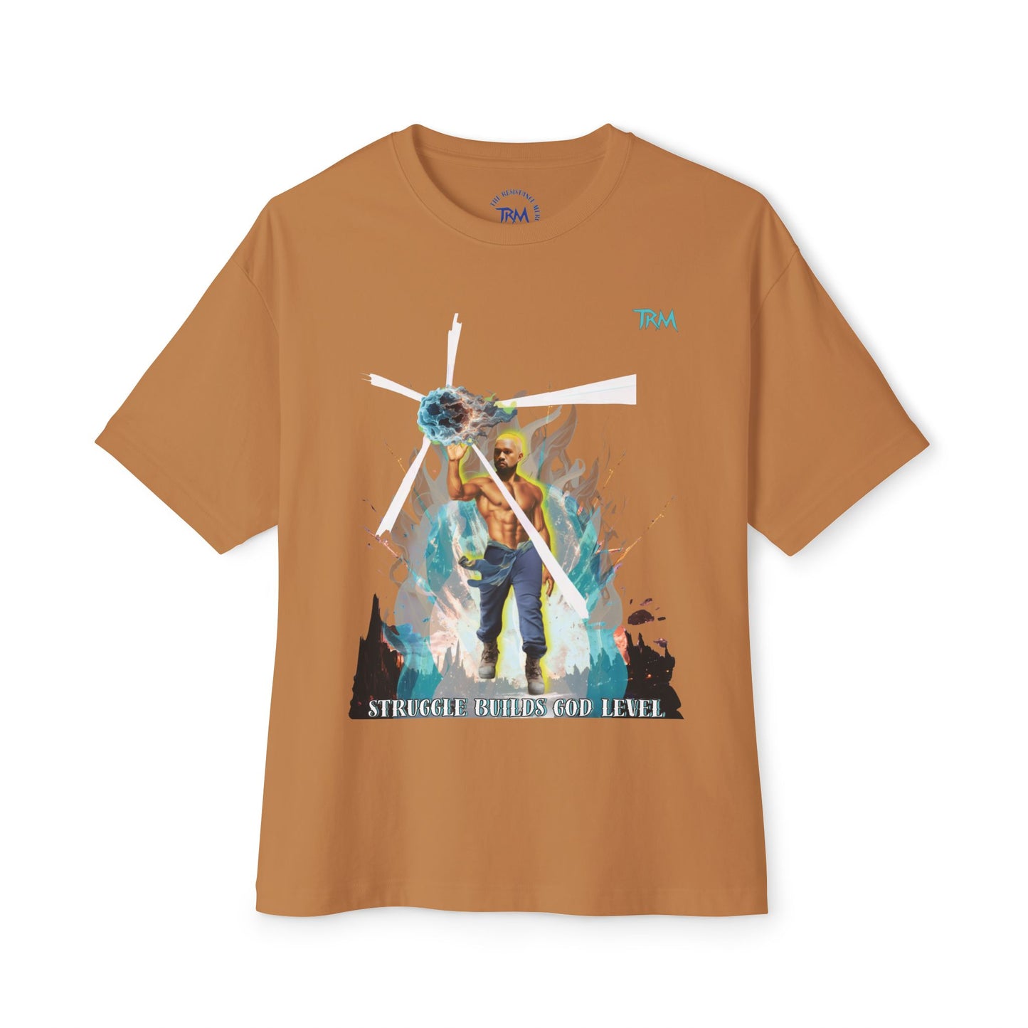Artistic Oversized Boxy Tee, Graphic Tee, Unisex T-Shirt, Casual Wear, Streetwear, Everyday Comfort