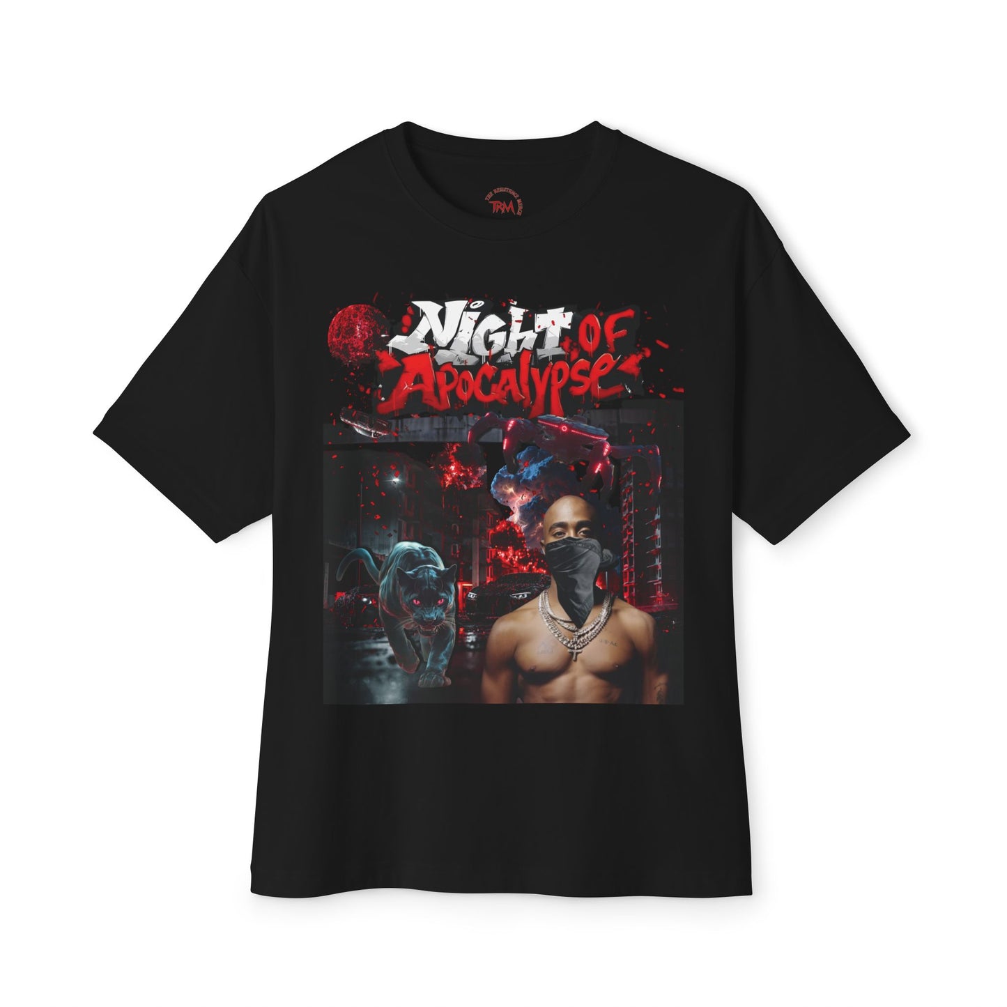 Graphic T-shirt - Night of Apocalypse - Da Realest - 100% Cotton