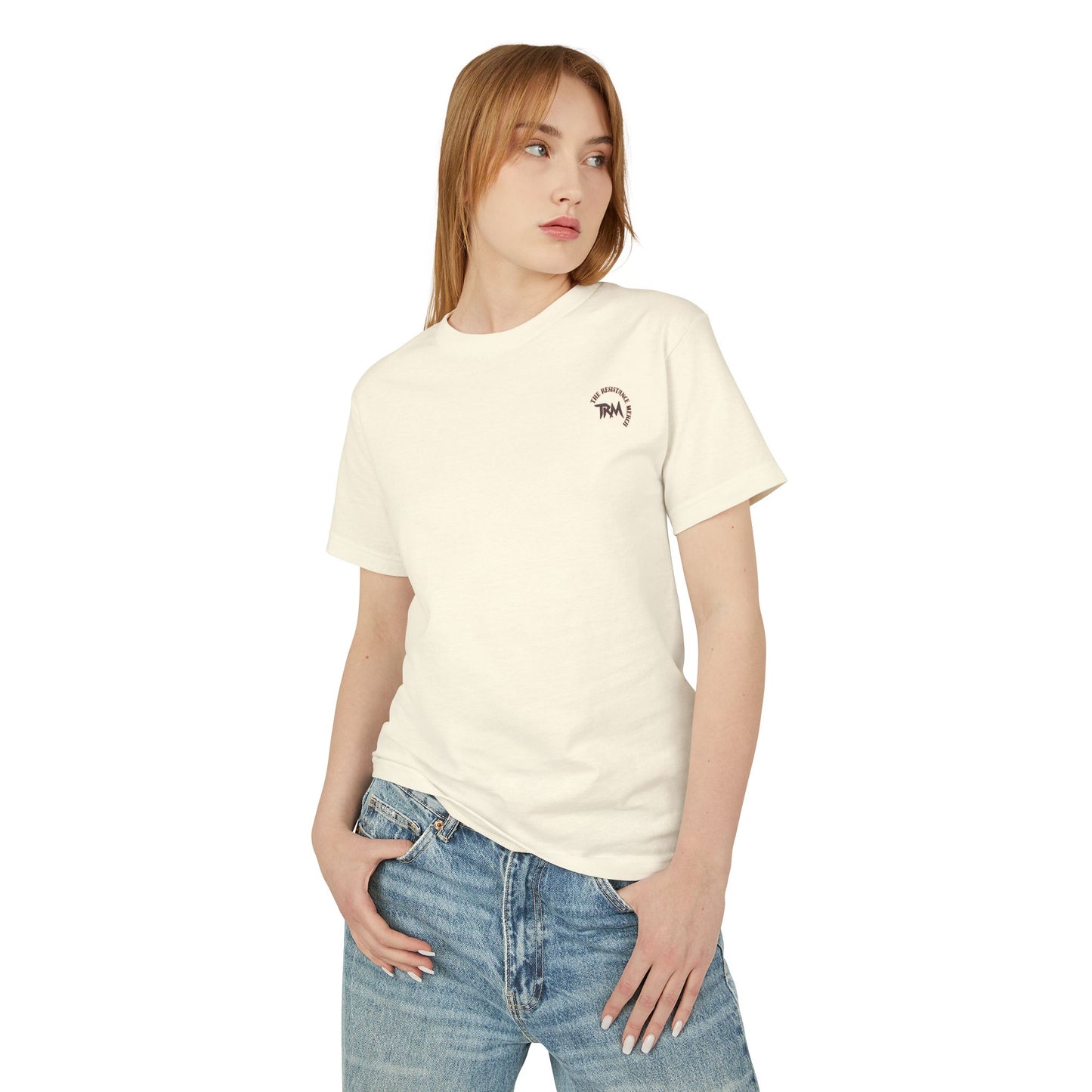 Unisex Heavyweight Cotton Tee - The Resistance Merch, Retro Graphic Tee, Casual Wear, Gift for Activists, Everyday Comfort