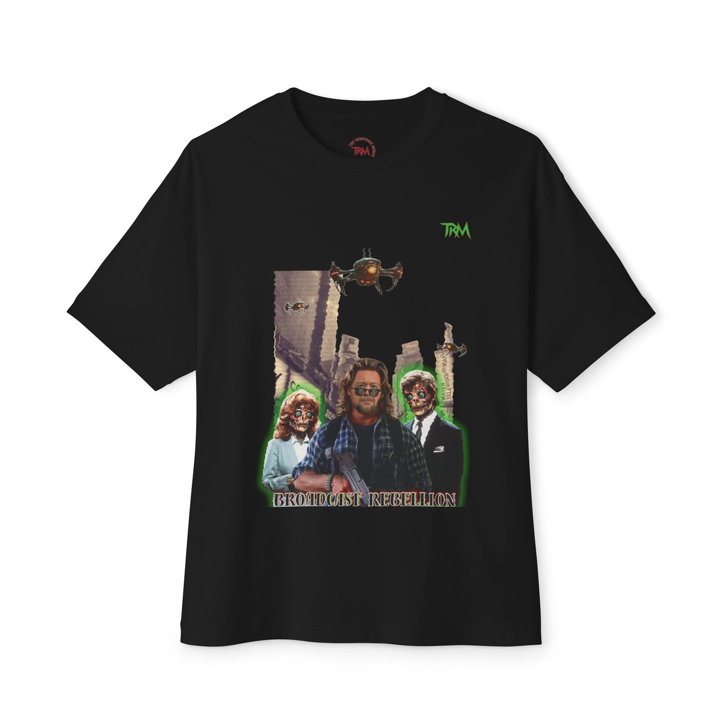 Retro Graphic Unisex Oversized Boxy Tee | Casual Streetwear, Gift for Trendsetters, Retro Vibe Tee, Summer Fashion, Unique Statement Shirt