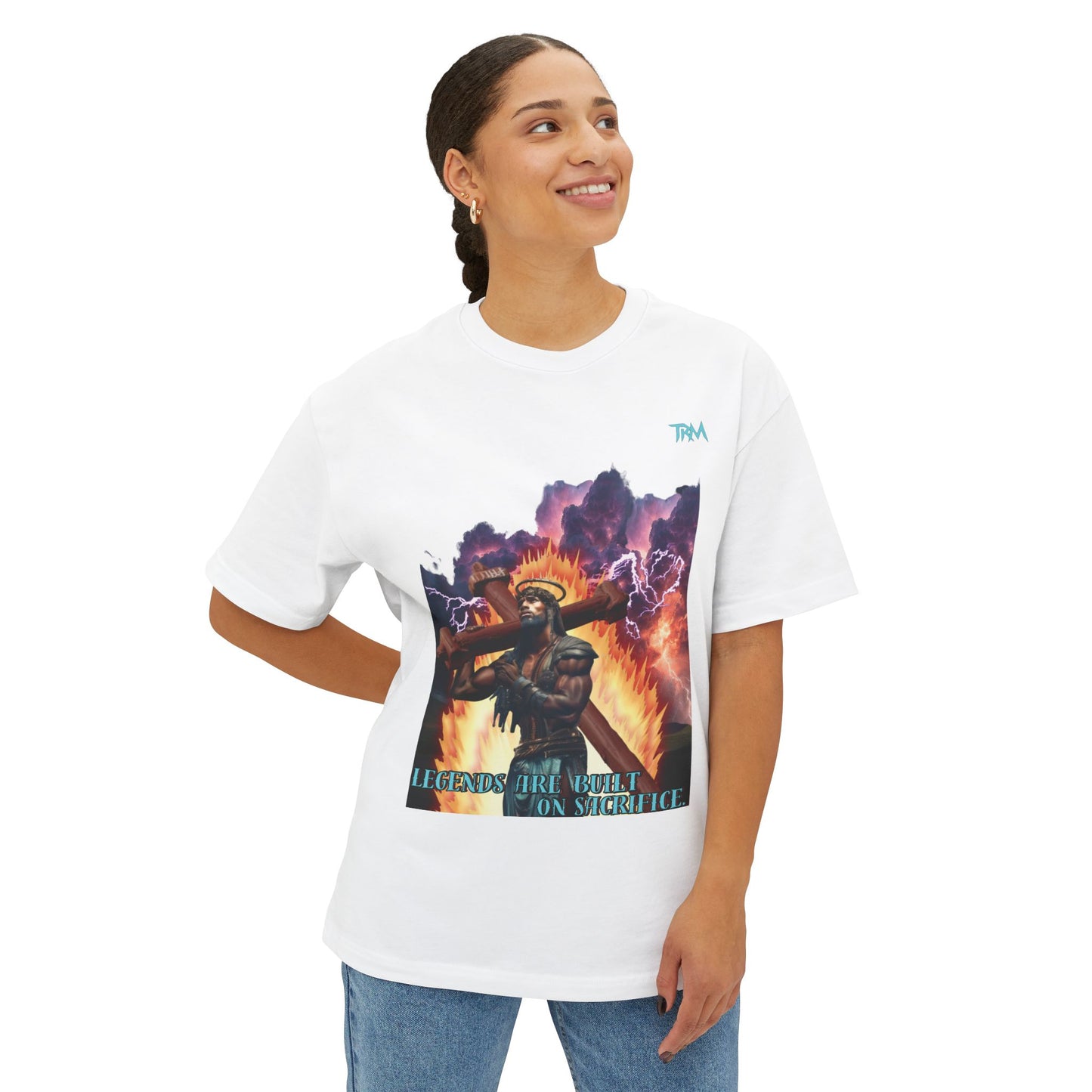 Anime-Inspired Unisex Oversized Boxy Tee - Perfect Gift for Fans, Streetwear, Casual Days