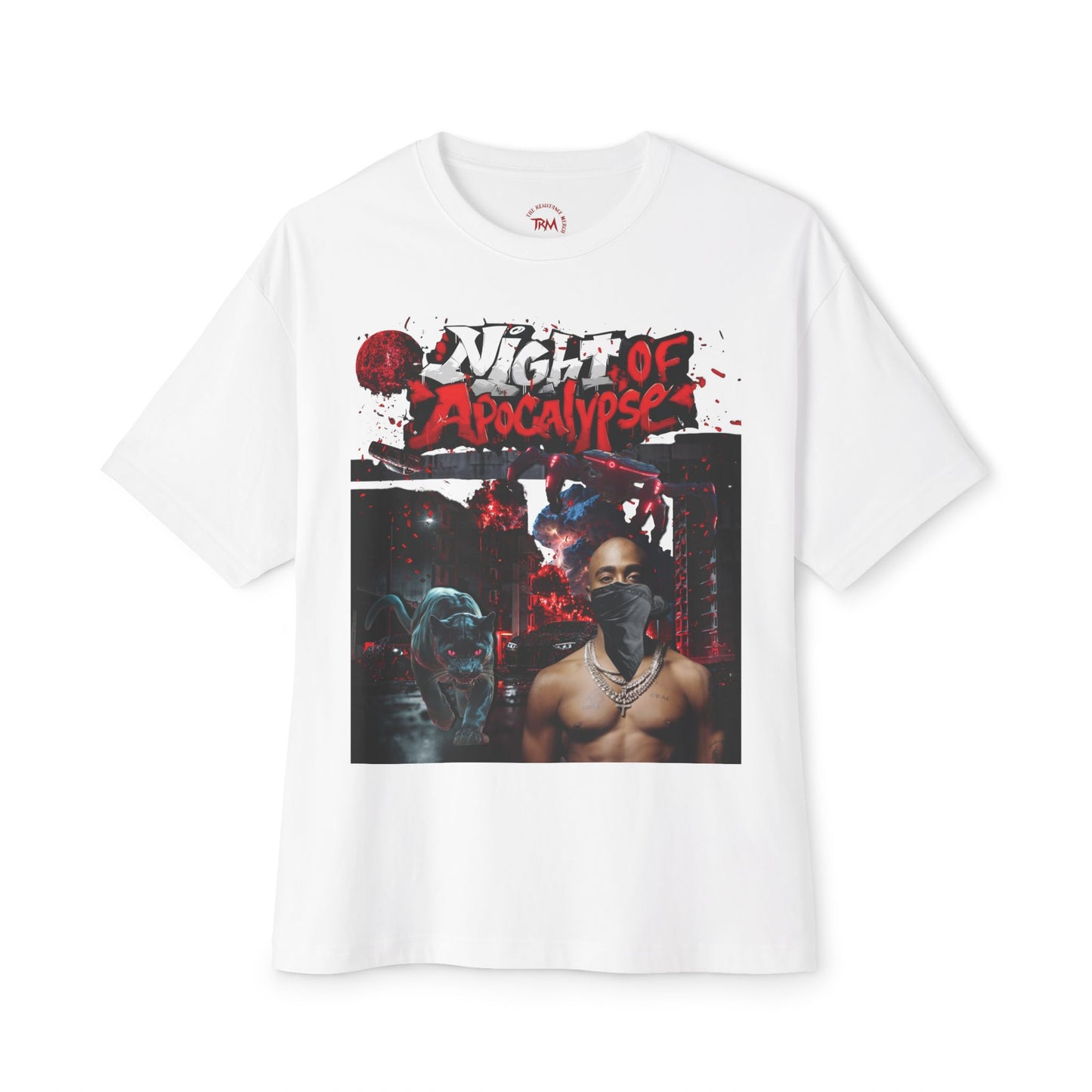 Graphic T-shirt - Night of Apocalypse - Da Realest - 100% Cotton