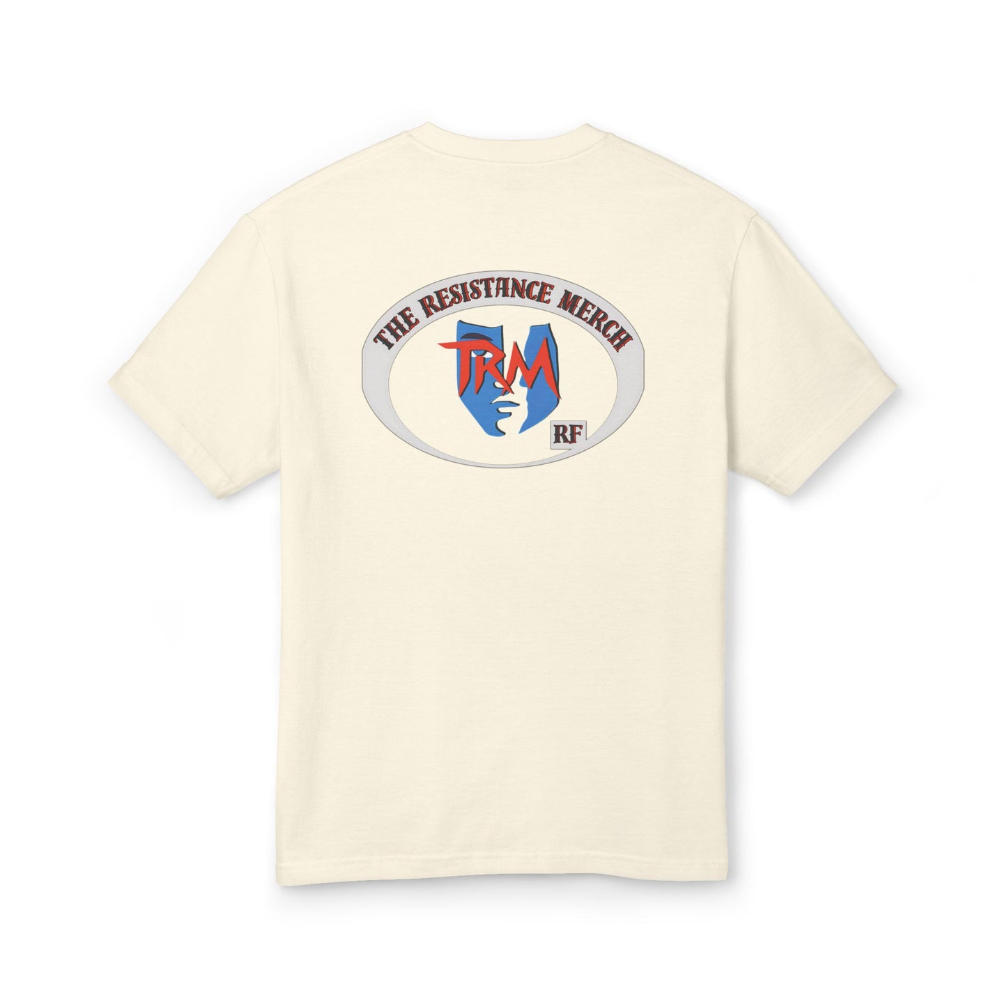 Unisex Heavyweight Cotton Tee - The Resistance Merch, Retro Graphic Tee, Casual Wear, Gift for Activists, Everyday Comfort