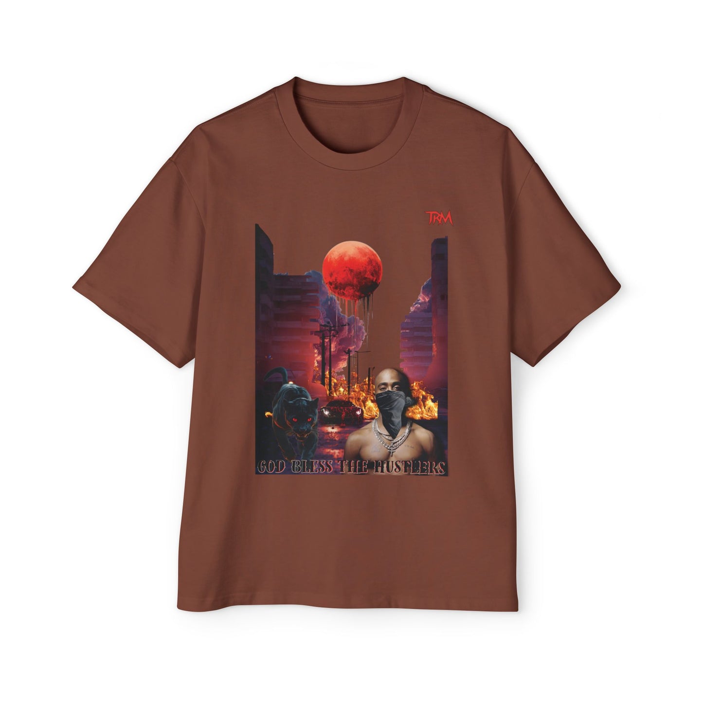 T-Shirt - DaRealest - God Bless The Hustlers