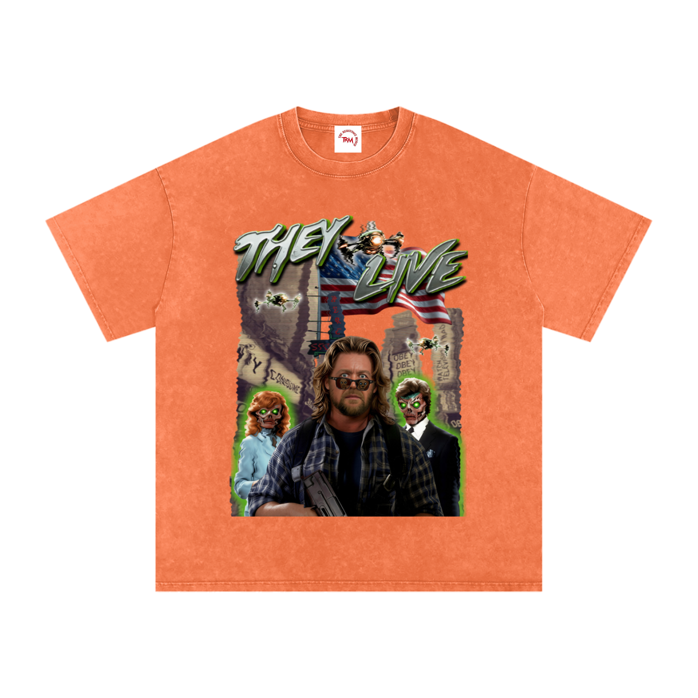 The Infowarrior- Oversized Cotton T-Shirt