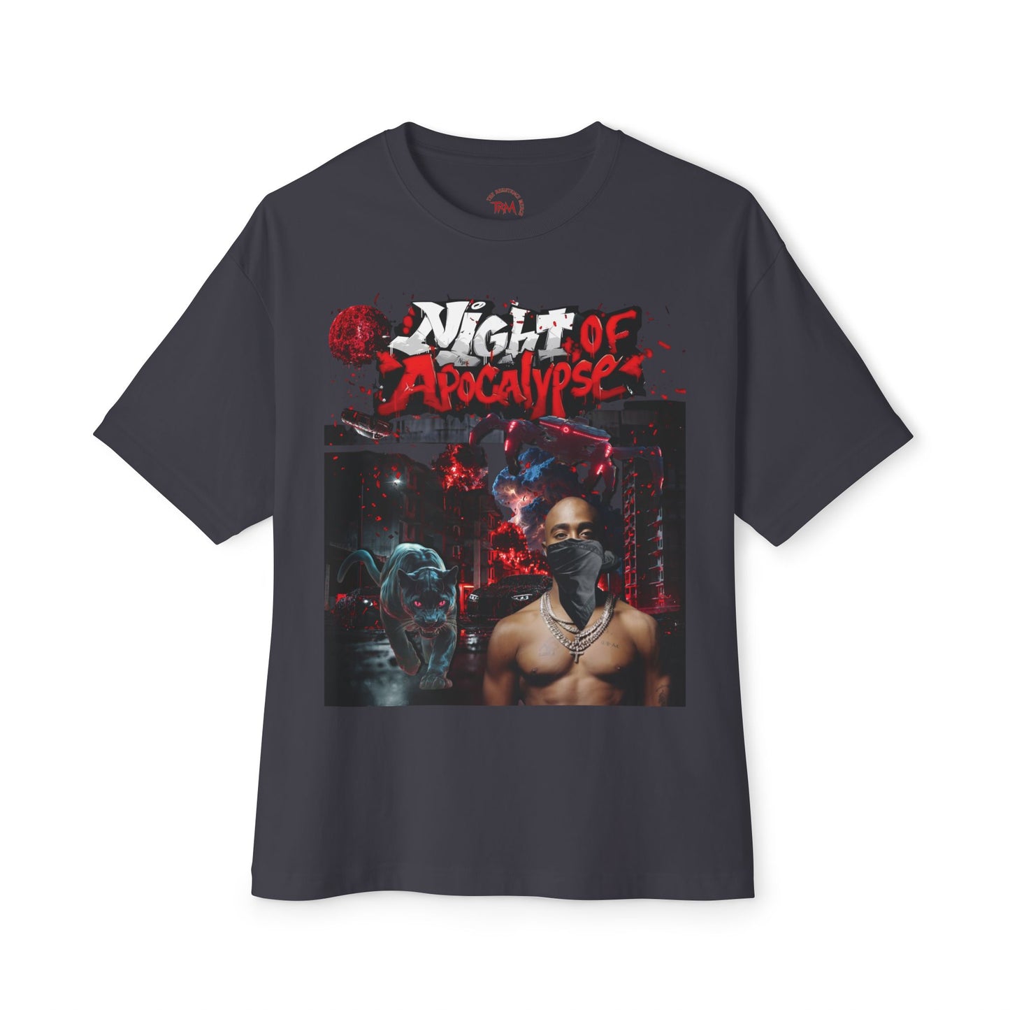 Graphic T-shirt - Night of Apocalypse - Da Realest - 100% Cotton