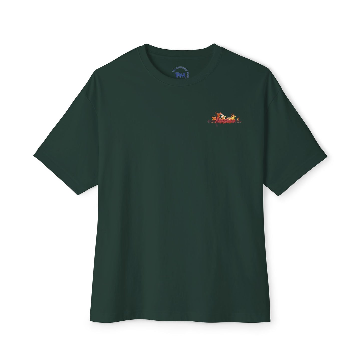 Unisex Graphic T-shirt  Streetwear - The Resistance Full Patch