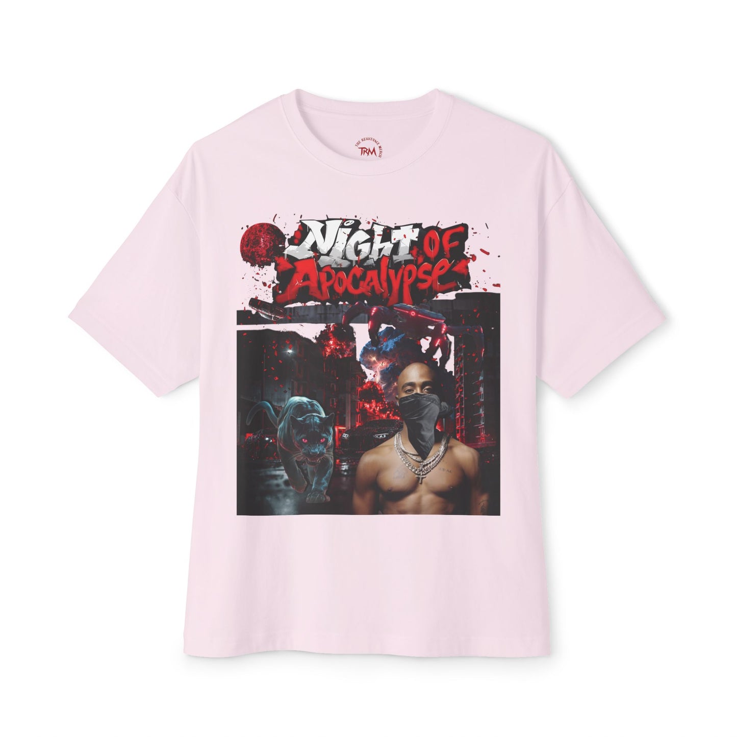 Graphic T-shirt - Night of Apocalypse - Da Realest - 100% Cotton