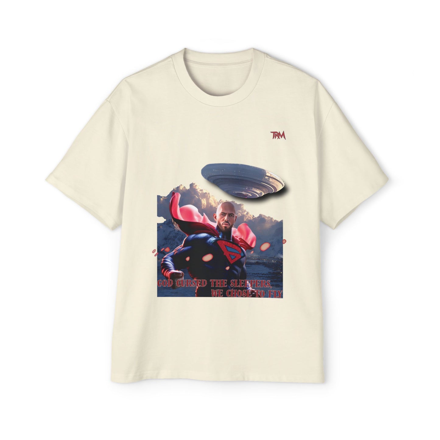 T-Shirt - Andrew Tate - God cursed the sleepers, we chose to fly