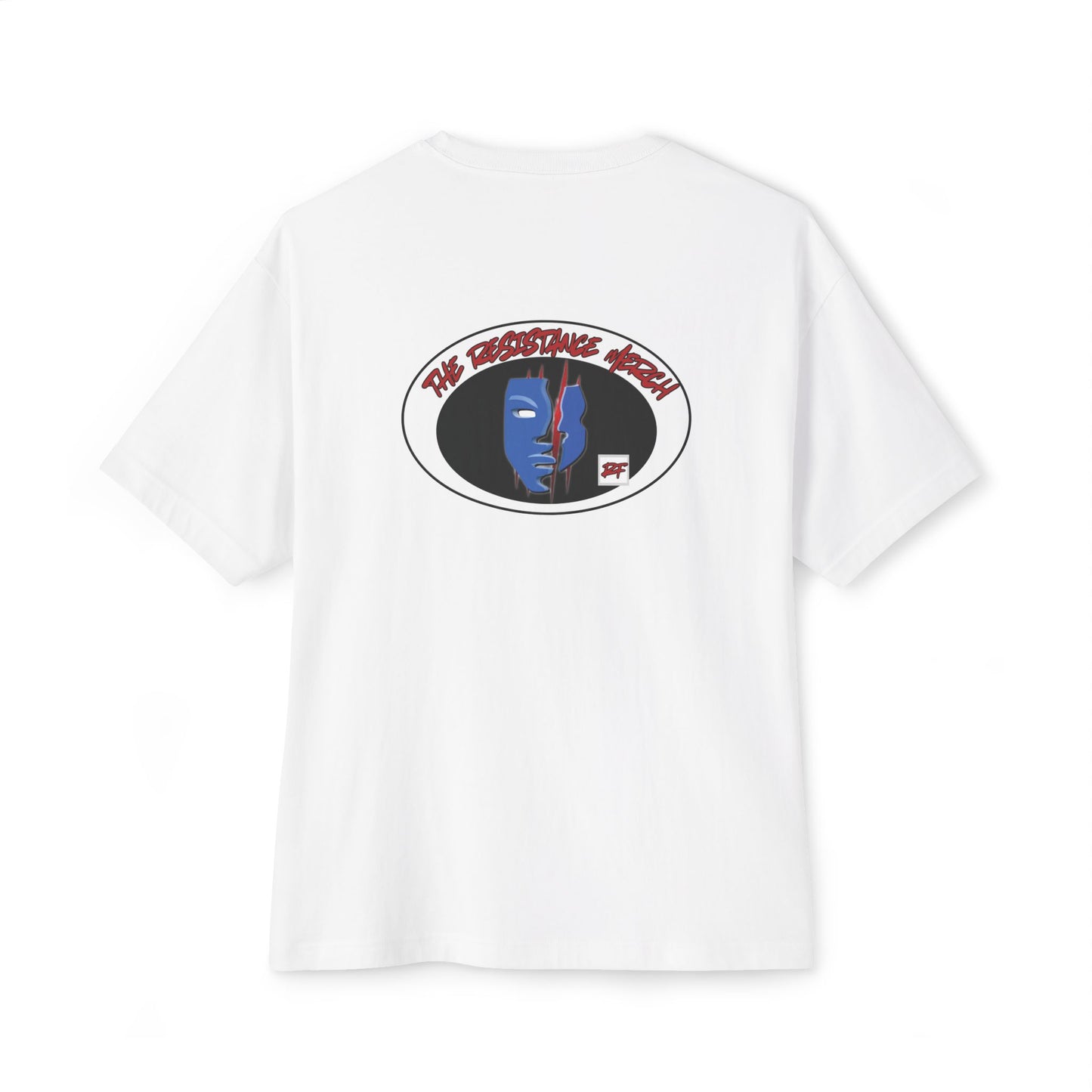 Unisex Graphic T-shirt  Streetwear - The Resistance Full Patch