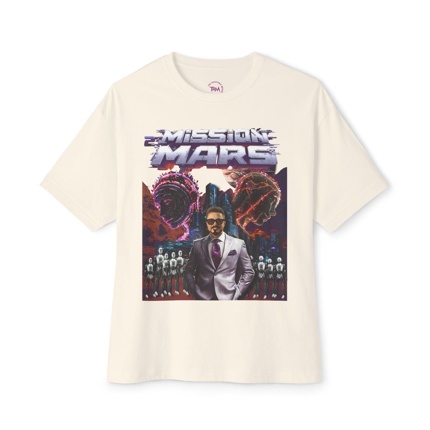 Graphic T-shirt - Mission to Mars - E Musk – The Resistance | 100% Cotton - Limited Edition