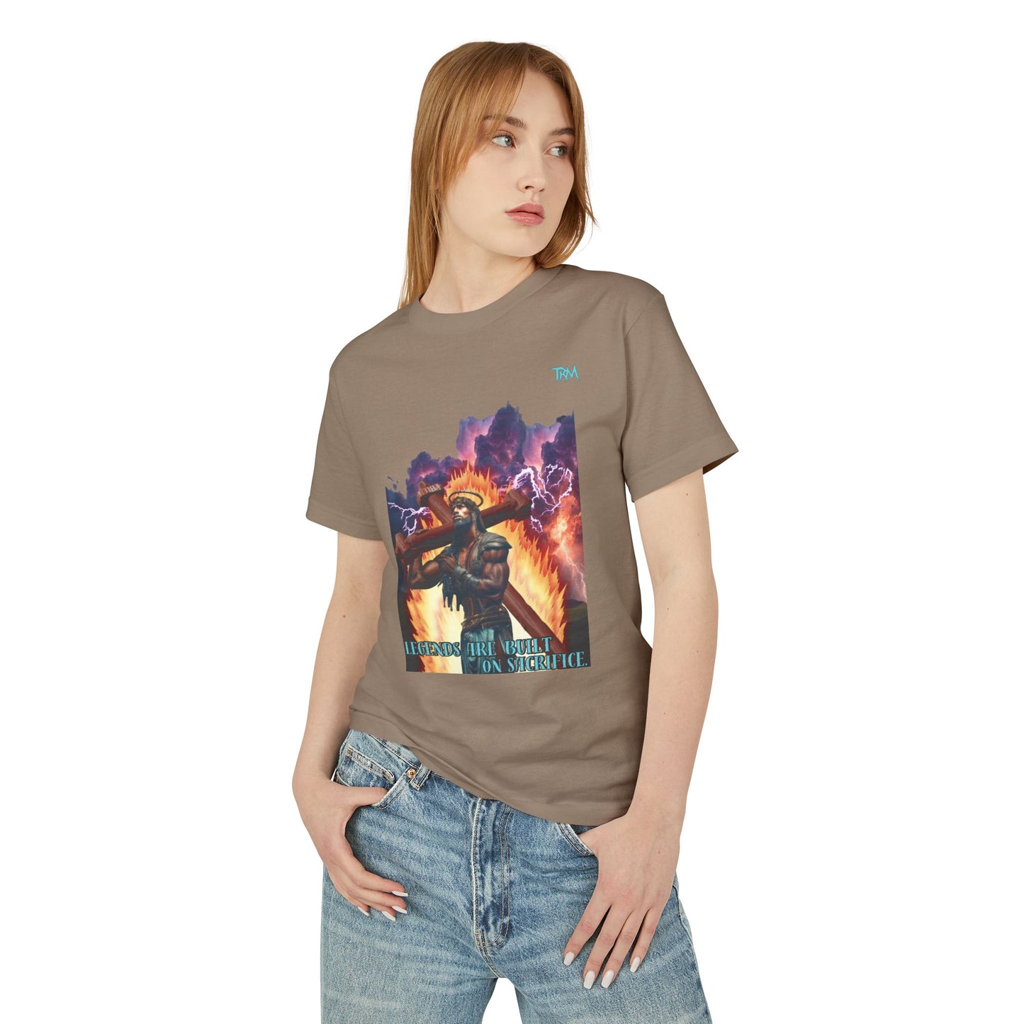 Unisex Graphic Tee - Legendary Fire Warrior Design, Casual Wear, Gifts for Metal Fans, Unique Birthday Present, Festival Apparel, [...]