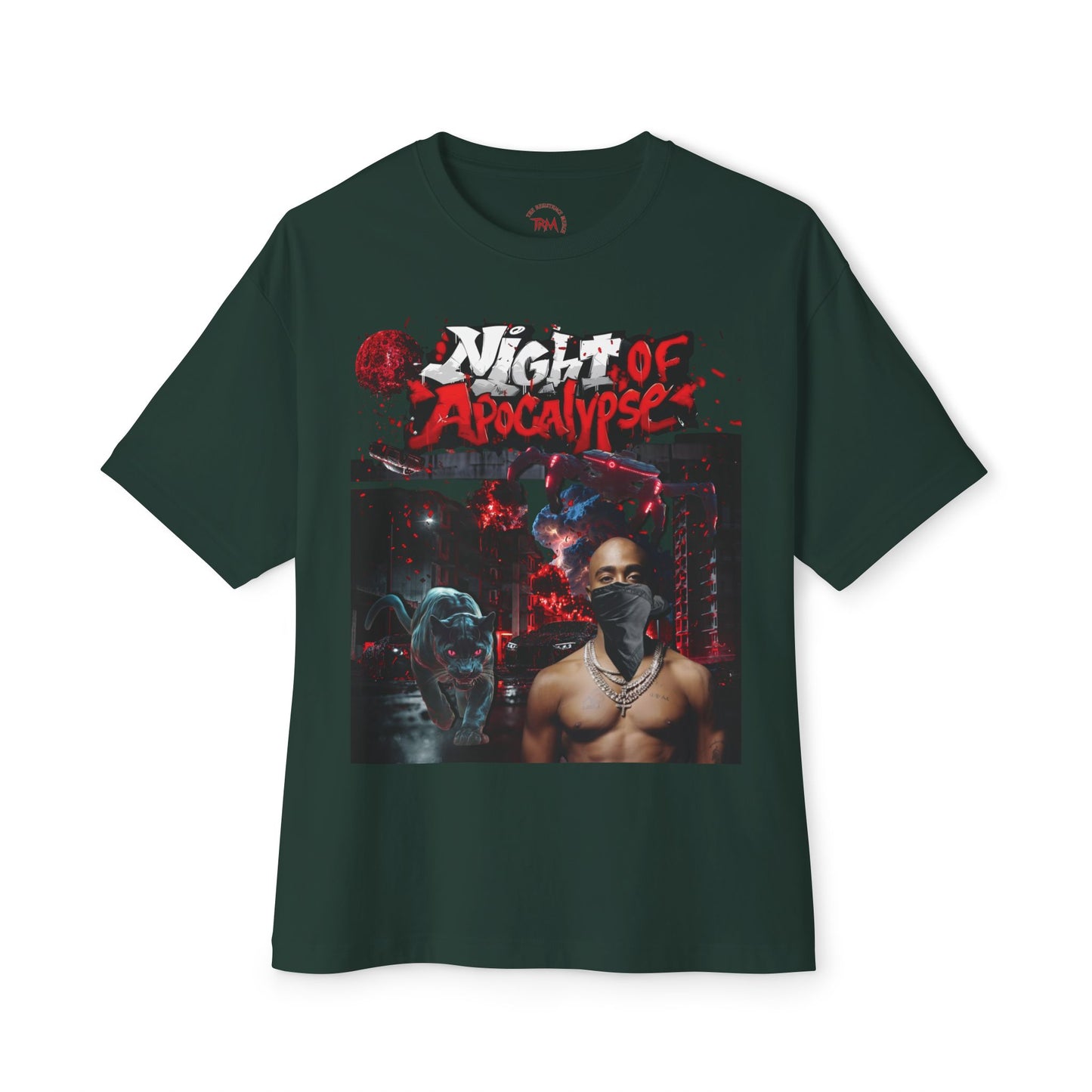 Graphic T-shirt - Night of Apocalypse - Da Realest - 100% Cotton