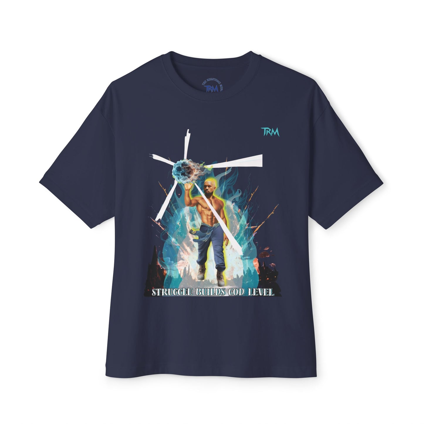 Artistic Oversized Boxy Tee, Graphic Tee, Unisex T-Shirt, Casual Wear, Streetwear, Everyday Comfort