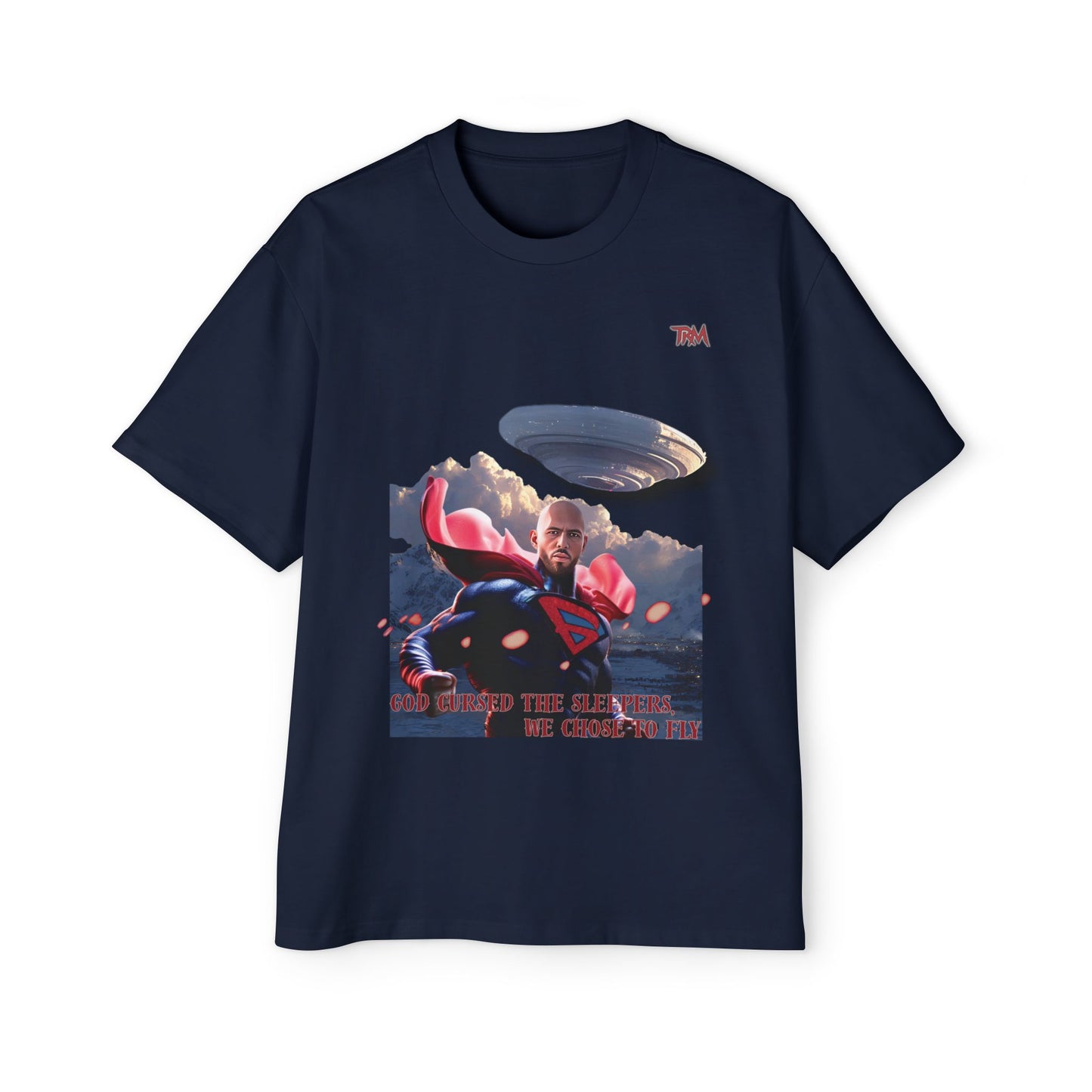 T-Shirt - Andrew Tate - God cursed the sleepers, we chose to fly