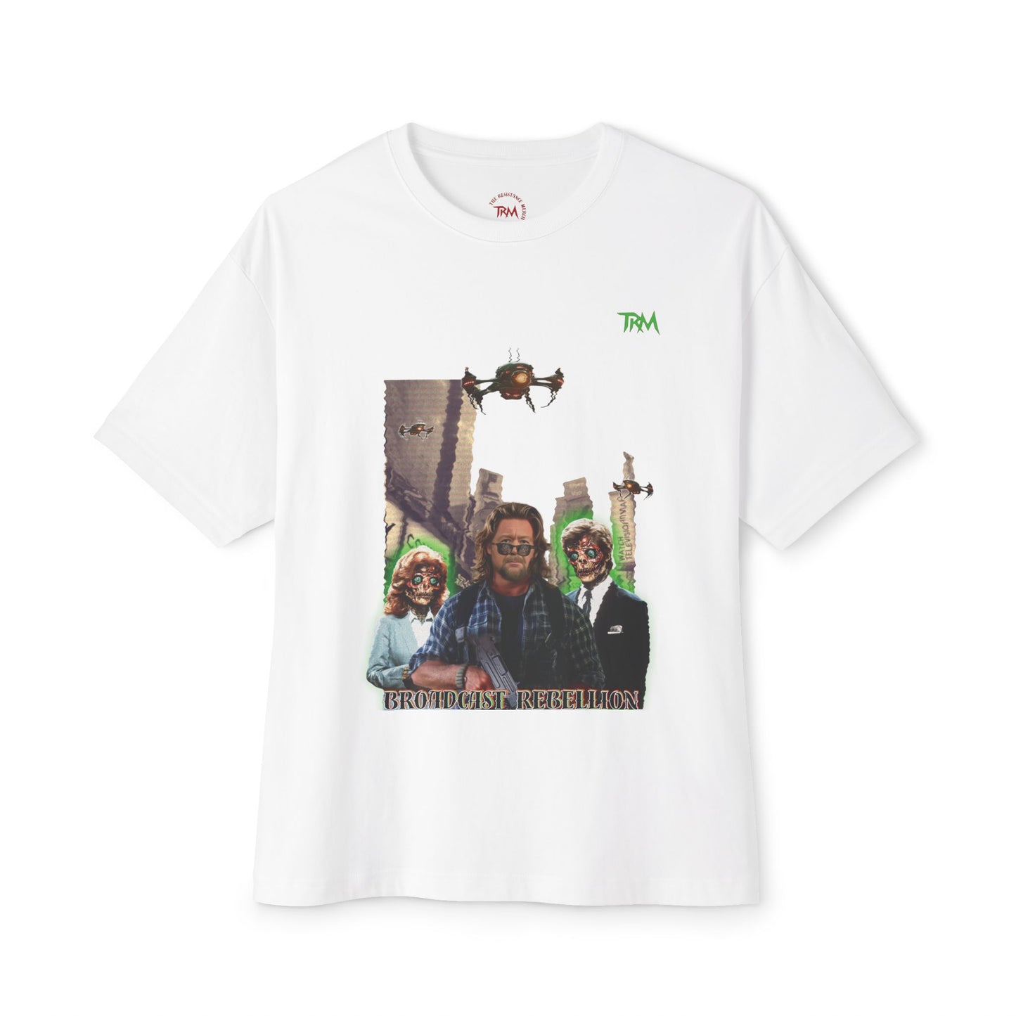 Retro Graphic Unisex Oversized Boxy Tee | Casual Streetwear, Gift for Trendsetters, Retro Vibe Tee, Summer Fashion, Unique Statement Shirt