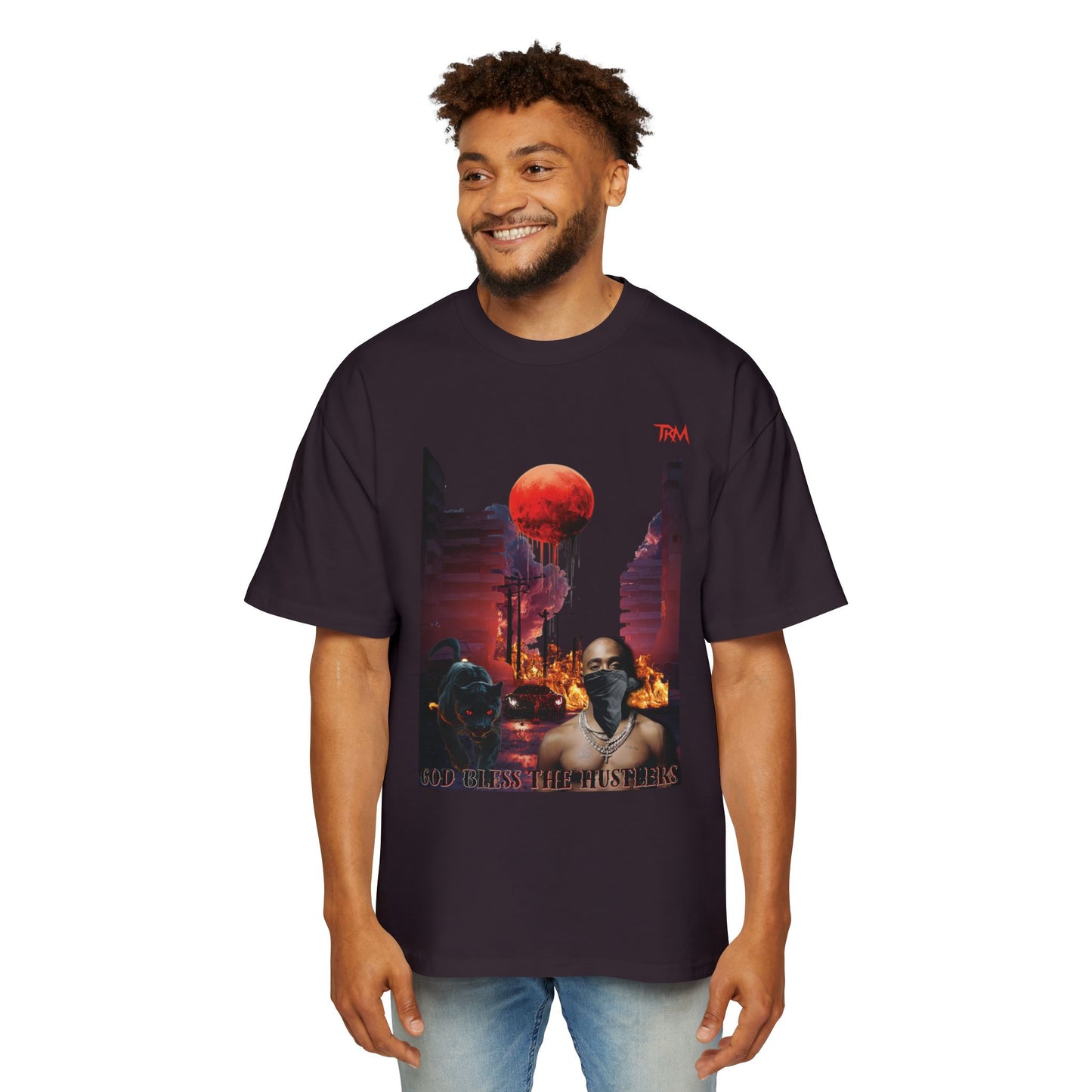 T-Shirt - DaRealest - God Bless The Hustlers