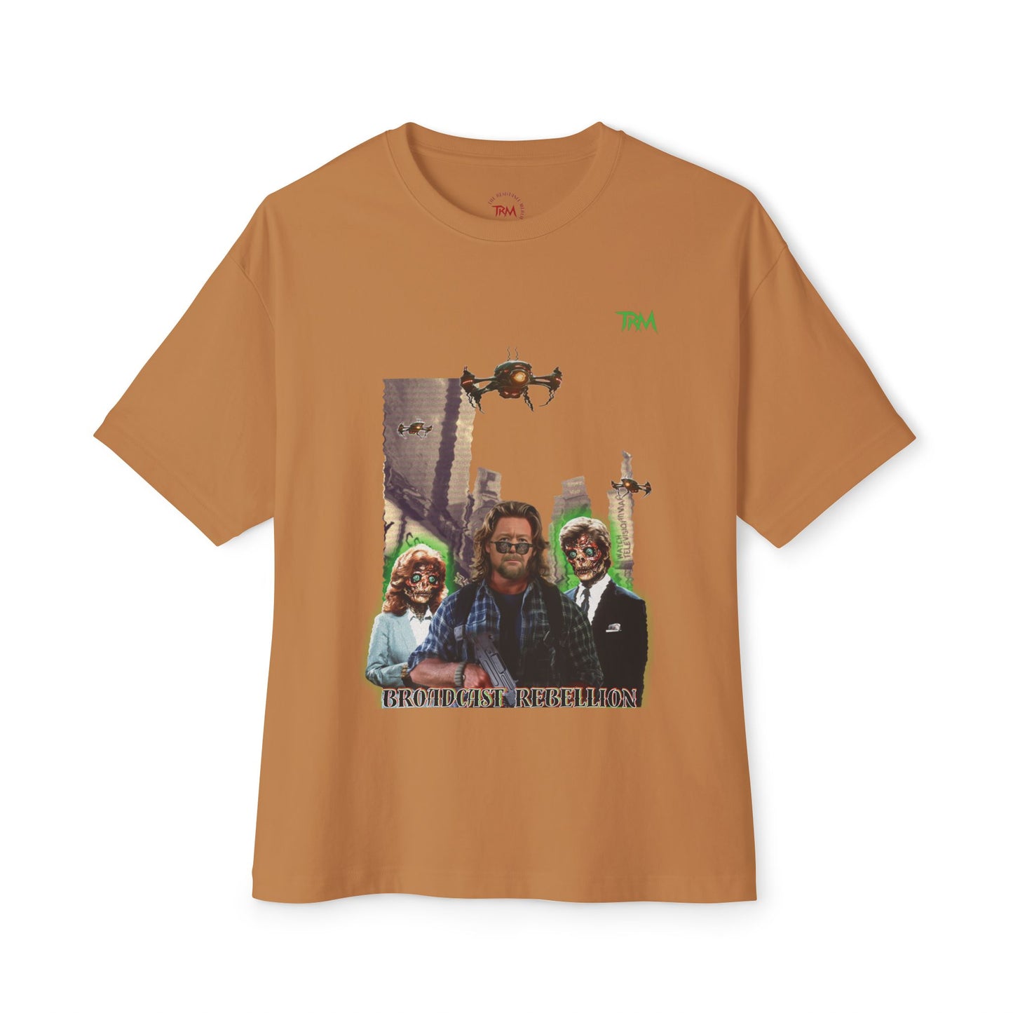 Retro Graphic Unisex Oversized Boxy Tee | Casual Streetwear, Gift for Trendsetters, Retro Vibe Tee, Summer Fashion, Unique Statement Shirt