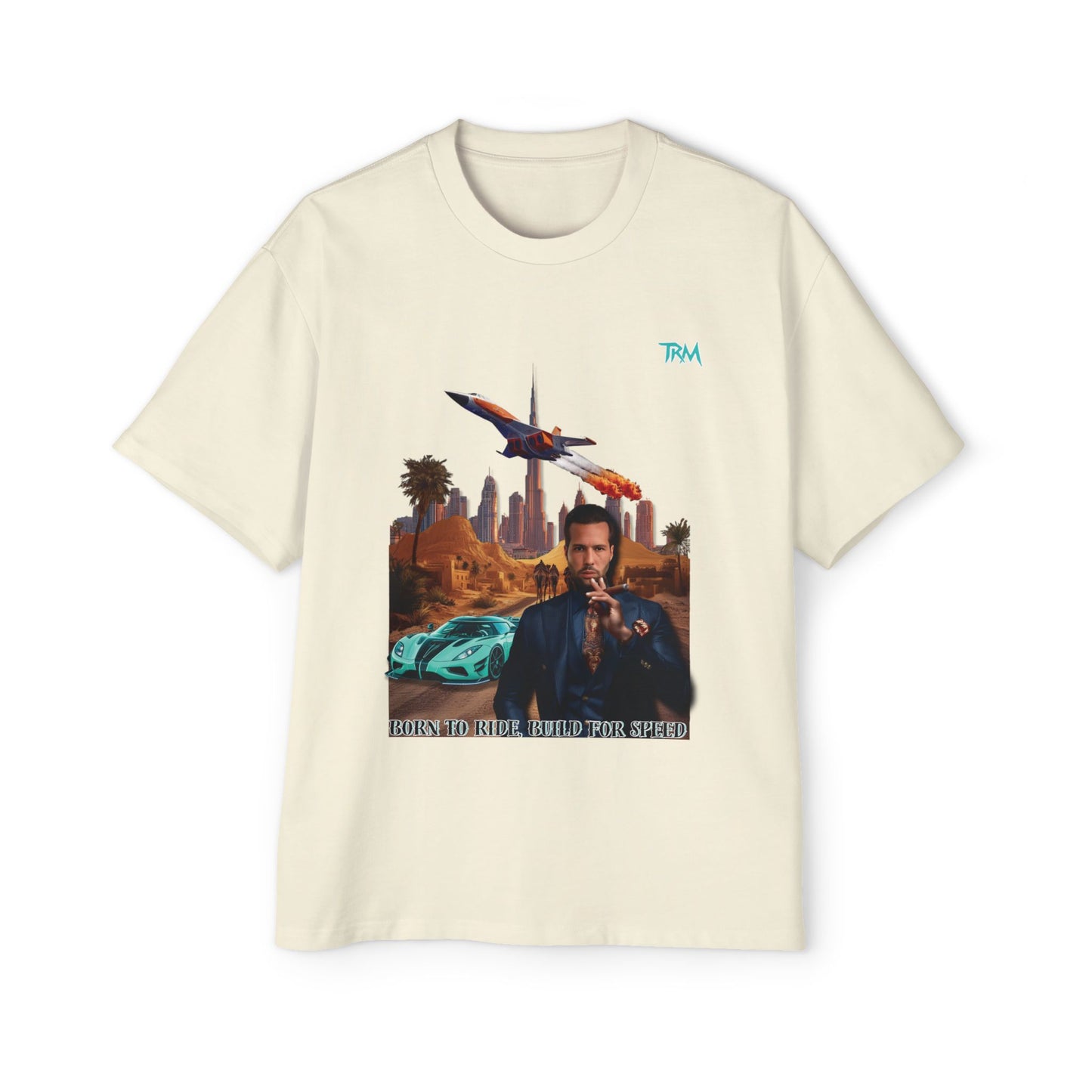 T-Shirt - Tristan Tate - Born to Ride Build for Speed