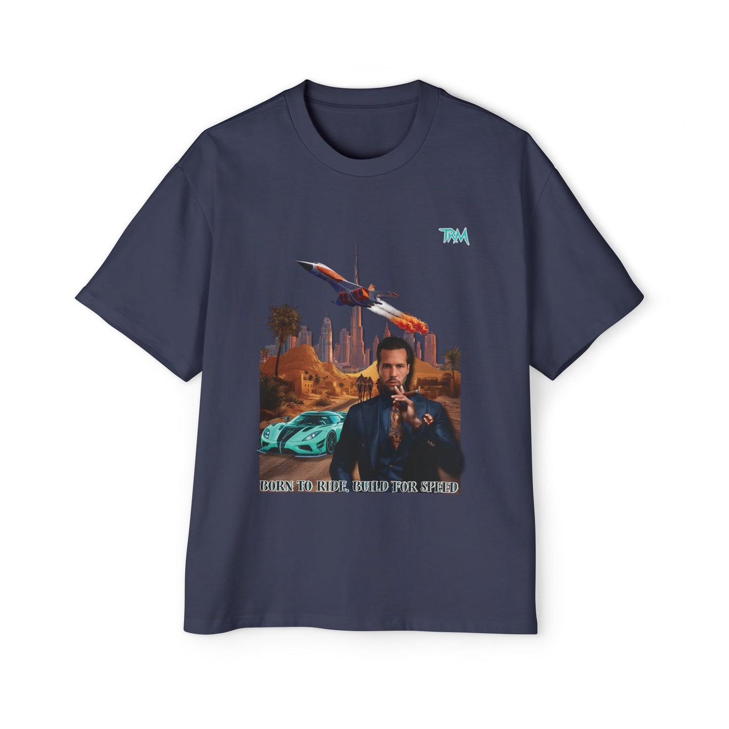 T-Shirt - Tristan Tate - Born to Ride Build for Speed