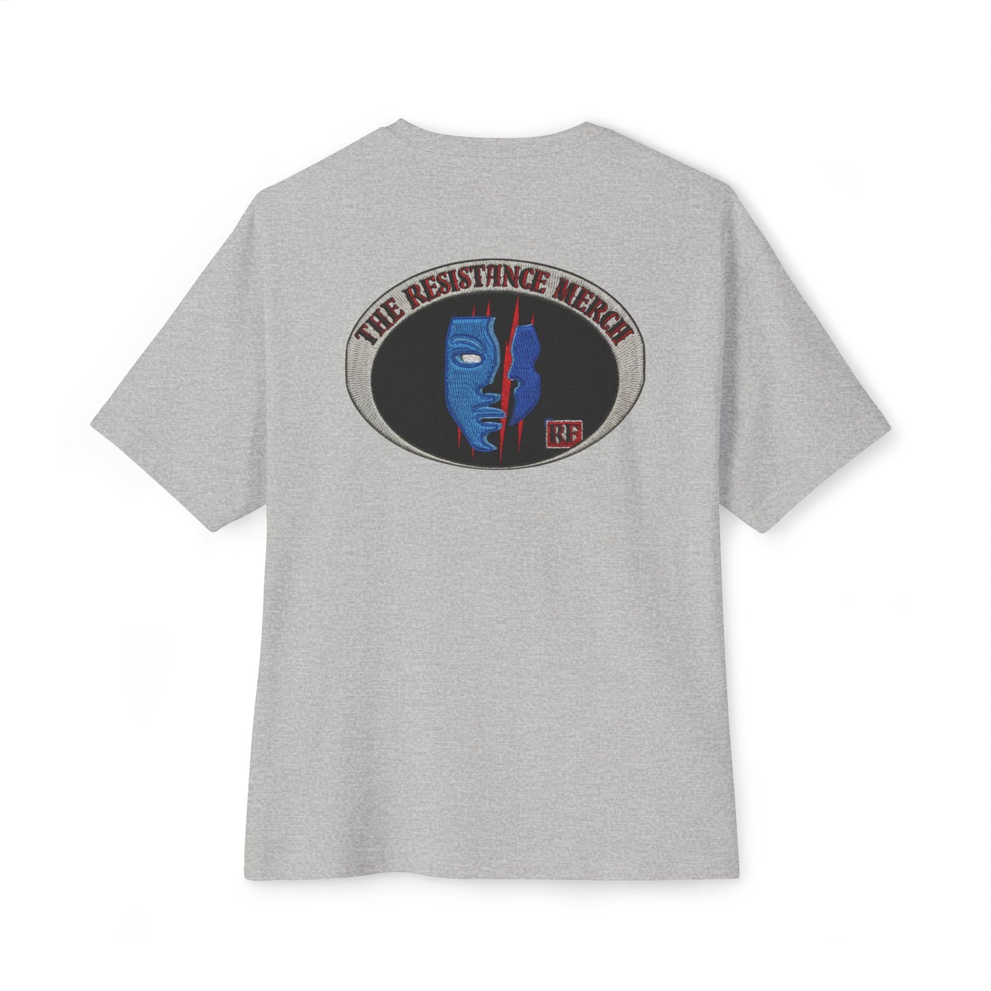Unisex Graphic T-shirt  Streetwear - The Resistance Full Patch