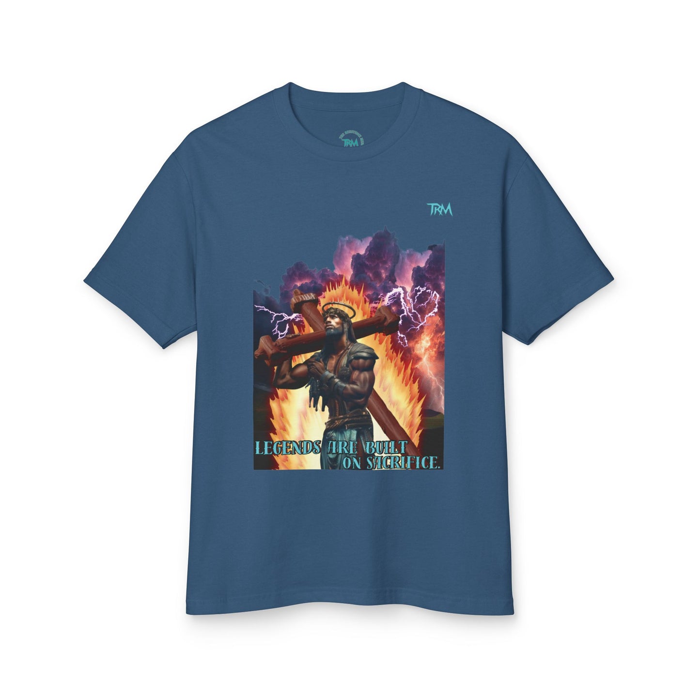 Unisex Graphic Tee - Legendary Fire Warrior Design, Casual Wear, Gifts for Metal Fans, Unique Birthday Present, Festival Apparel, [...]