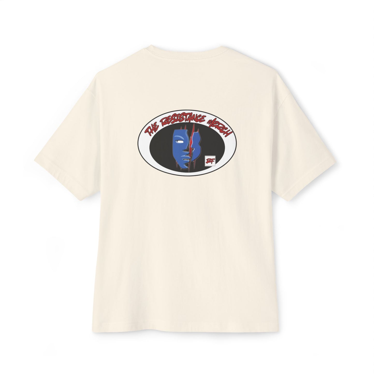 Unisex Graphic T-shirt  Streetwear - The Resistance Full Patch