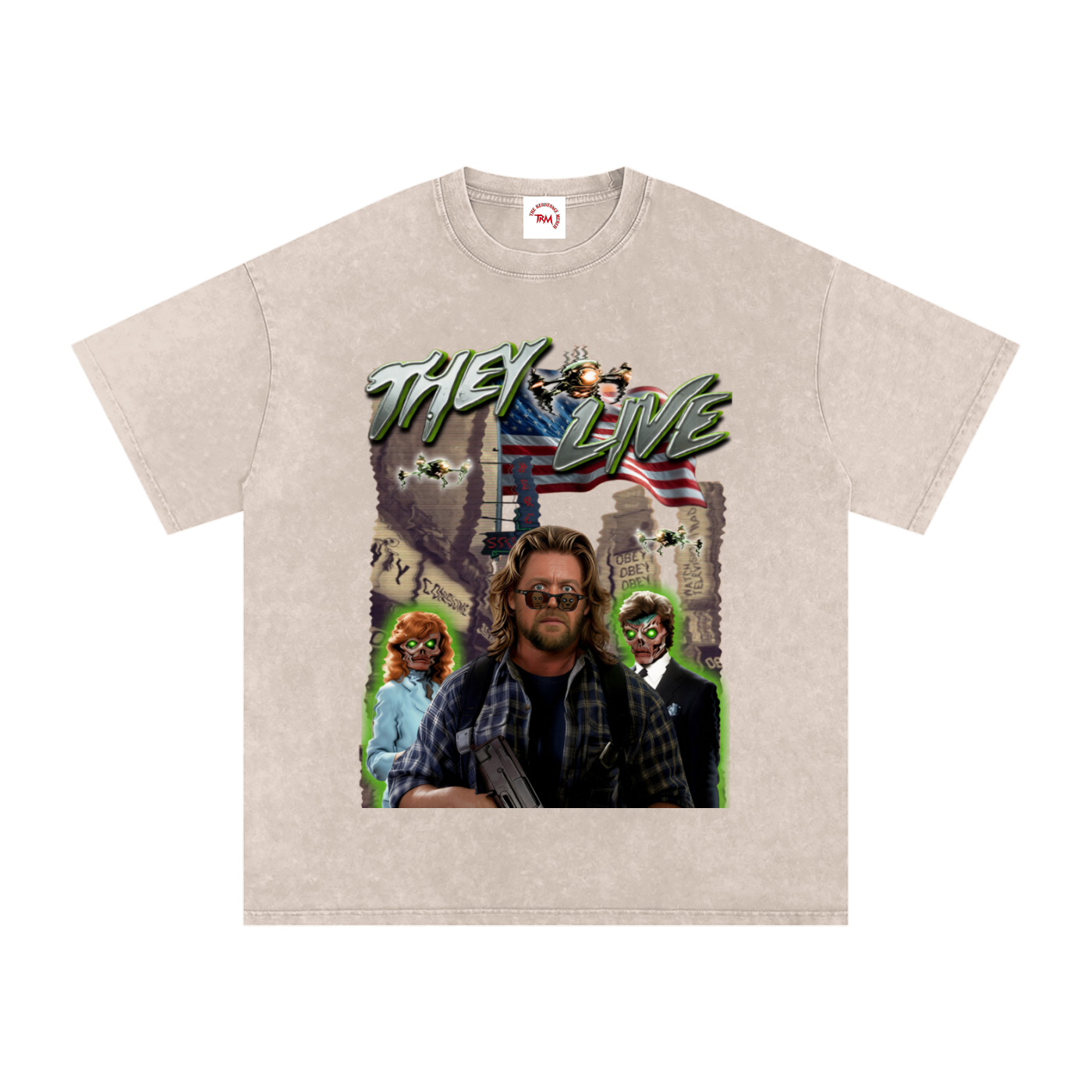 The Infowarrior- Oversized Cotton T-Shirt