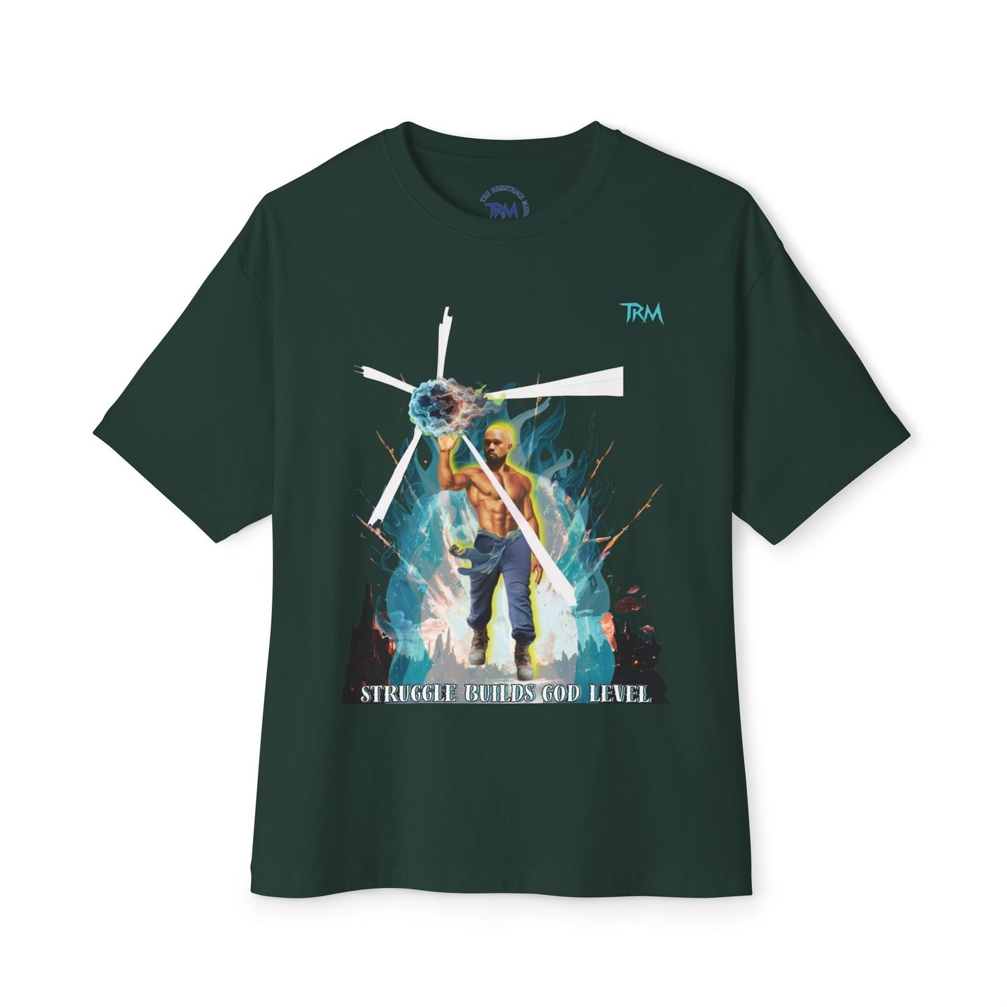 Artistic Oversized Boxy Tee, Graphic Tee, Unisex T-Shirt, Casual Wear, Streetwear, Everyday Comfort